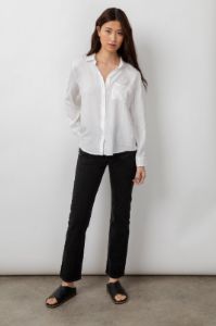 HUNTER SHIRT - IVORY CHECK sold by Rails