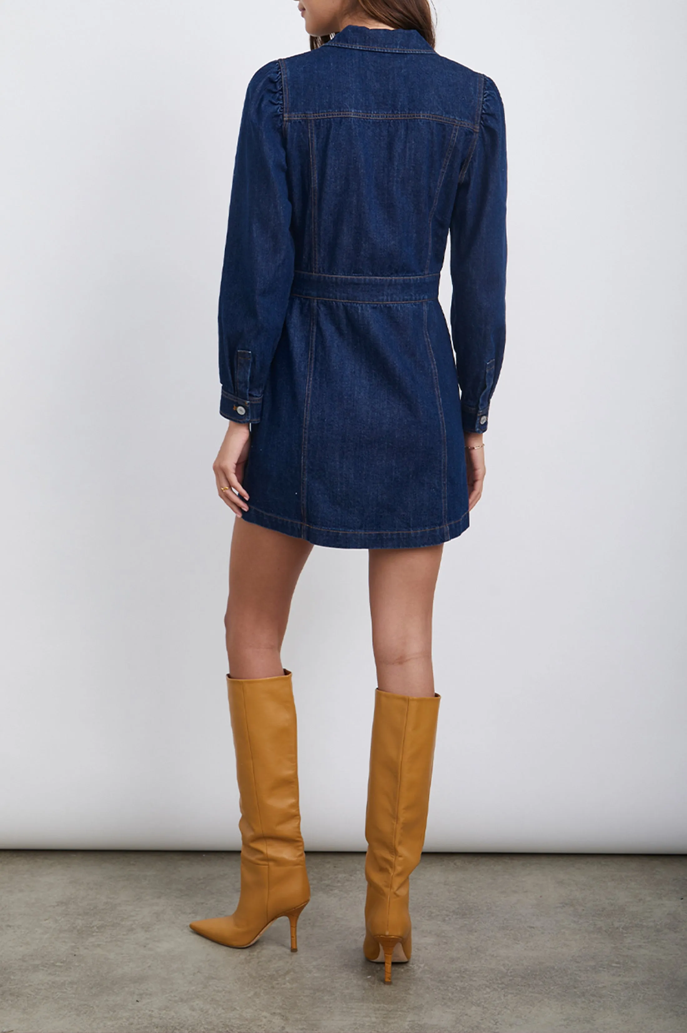 LISETTE DRESS - RAW DENIM sold by Rails product image thumbnail 5