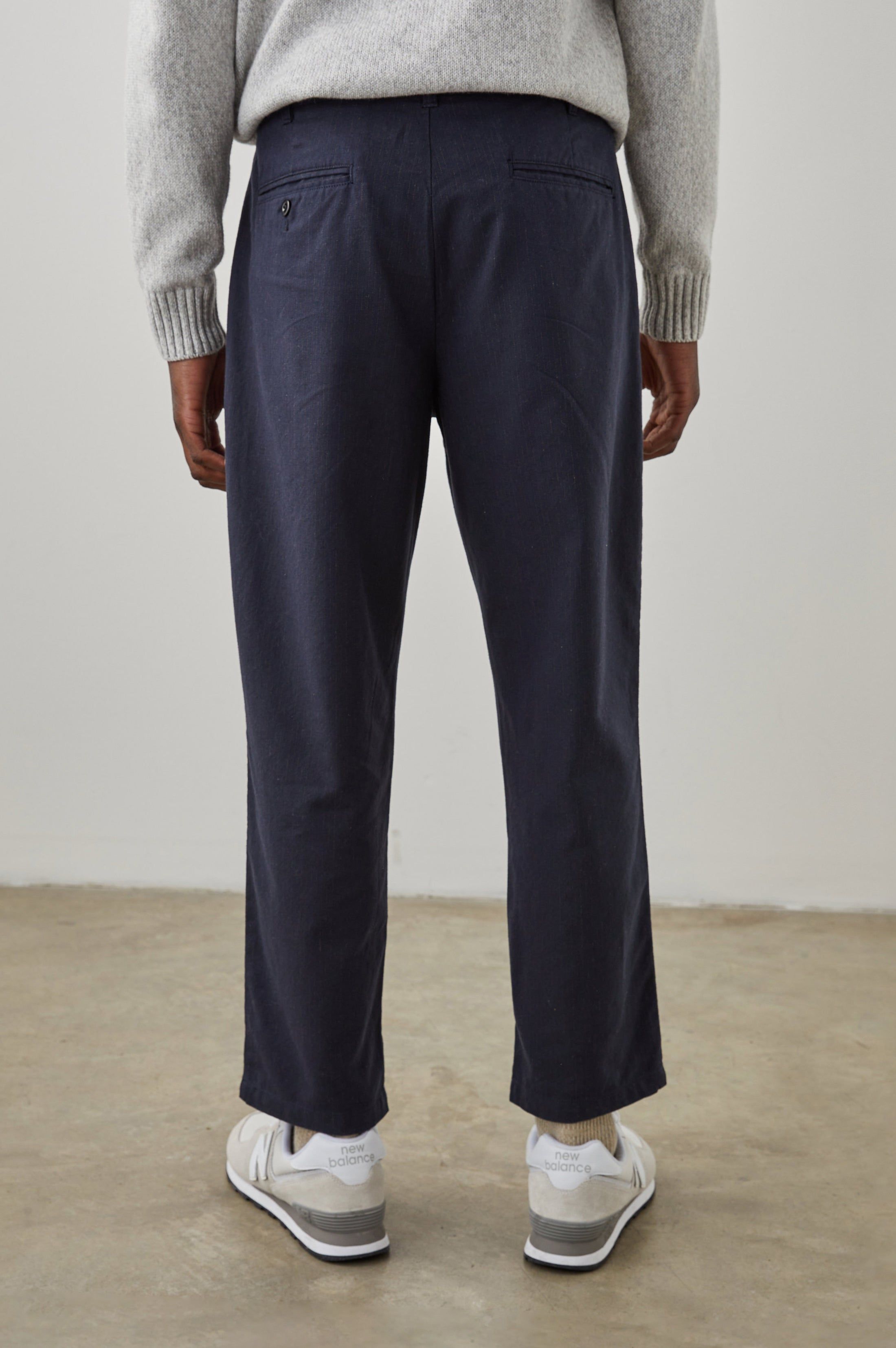 MARCELLUS PANT - NAVY CHARCOAL PIN STRIPE sold by Rails product image thumbnail 6