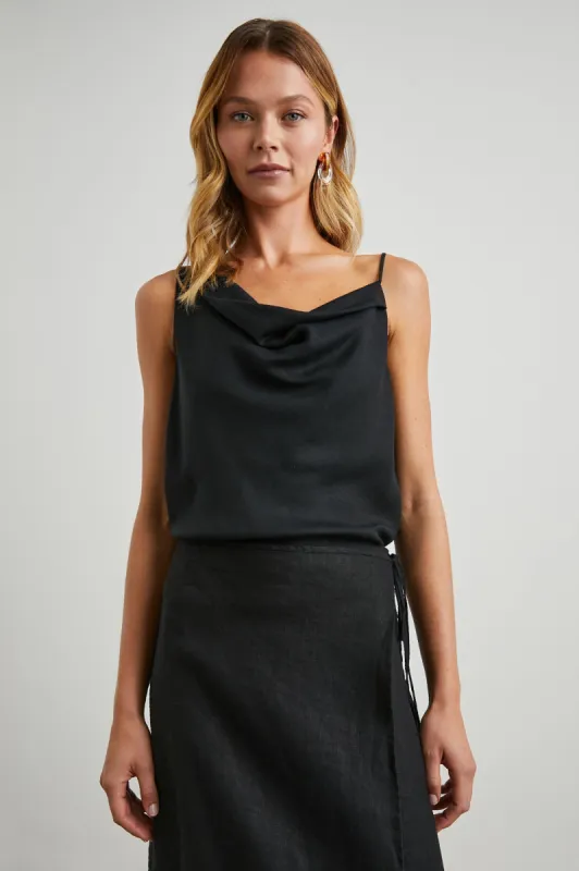 MAE TOP - BLACK sold by Rails