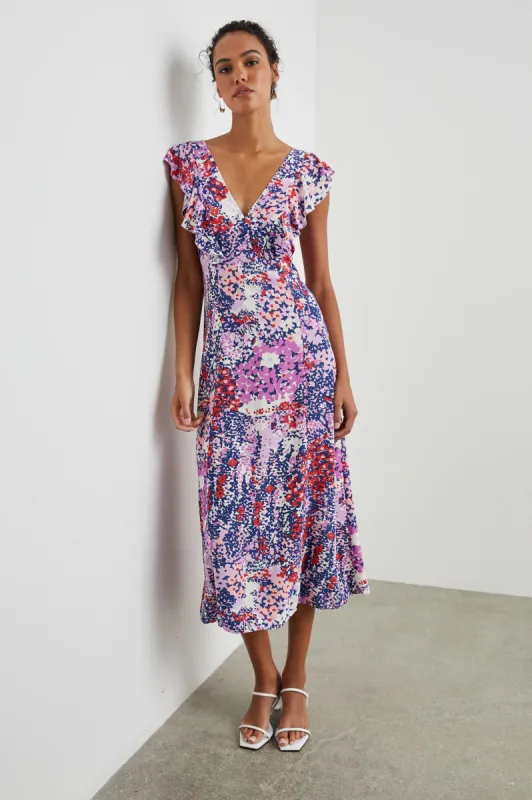 CONSTANCE DRESS - PURPLE GARDENIA sold by Rails