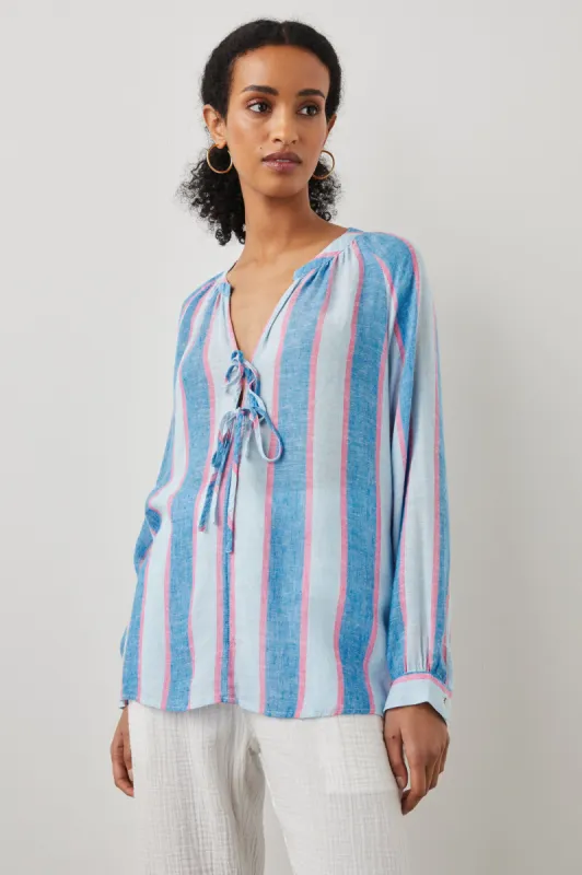 BRIELLE TOP - KONA STRIPE sold by Rails