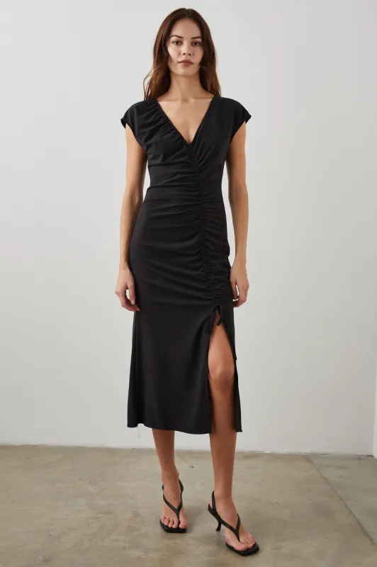 AUREN DRESS - BLACK sold by Rails
