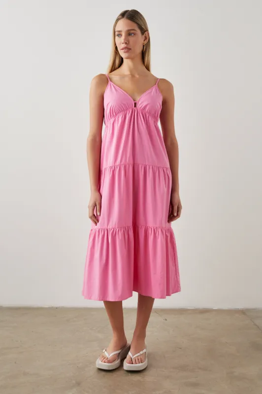 AVRIL DRESS - HOT PINK sold by Rails