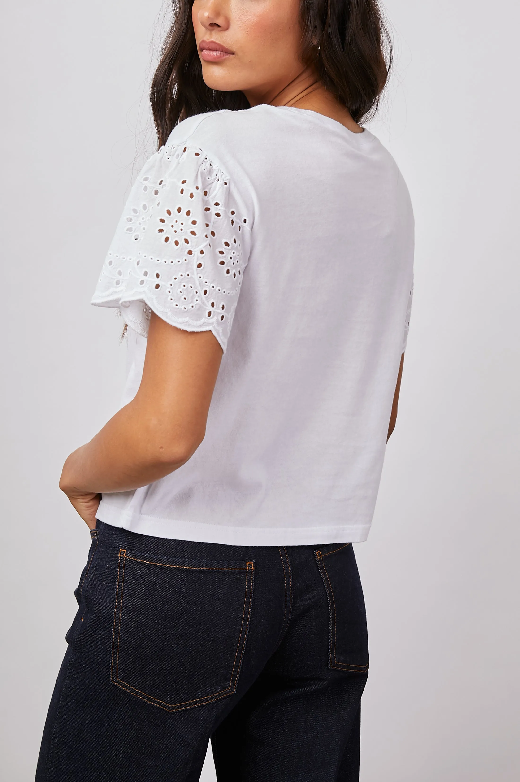 GEORGIA TOP - WHITE sold by Rails product image thumbnail 4