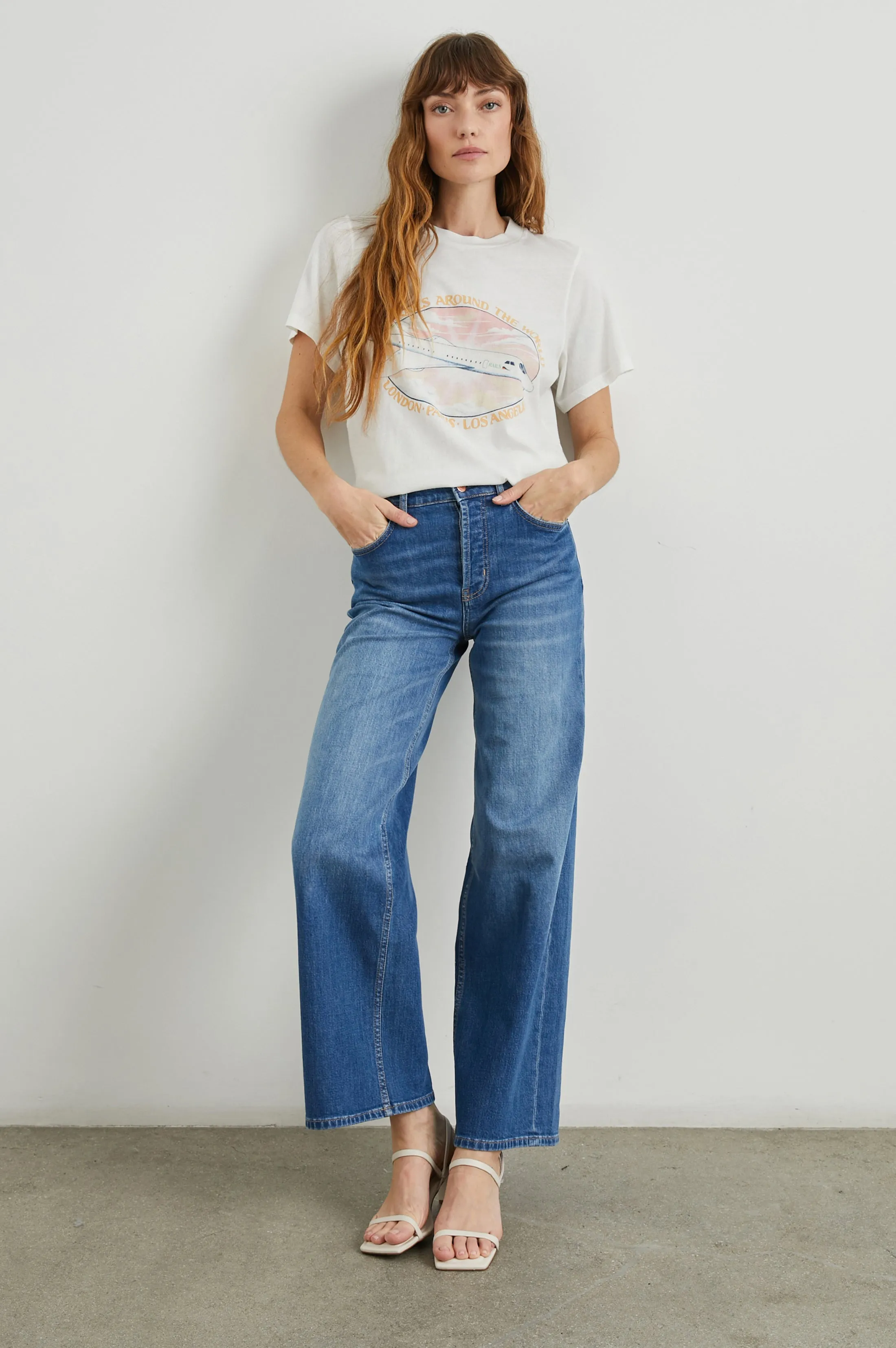 BOYFRIEND T-SHIRT - RAILS AROUND THE WORLD sold by Rails product image thumbnail 3