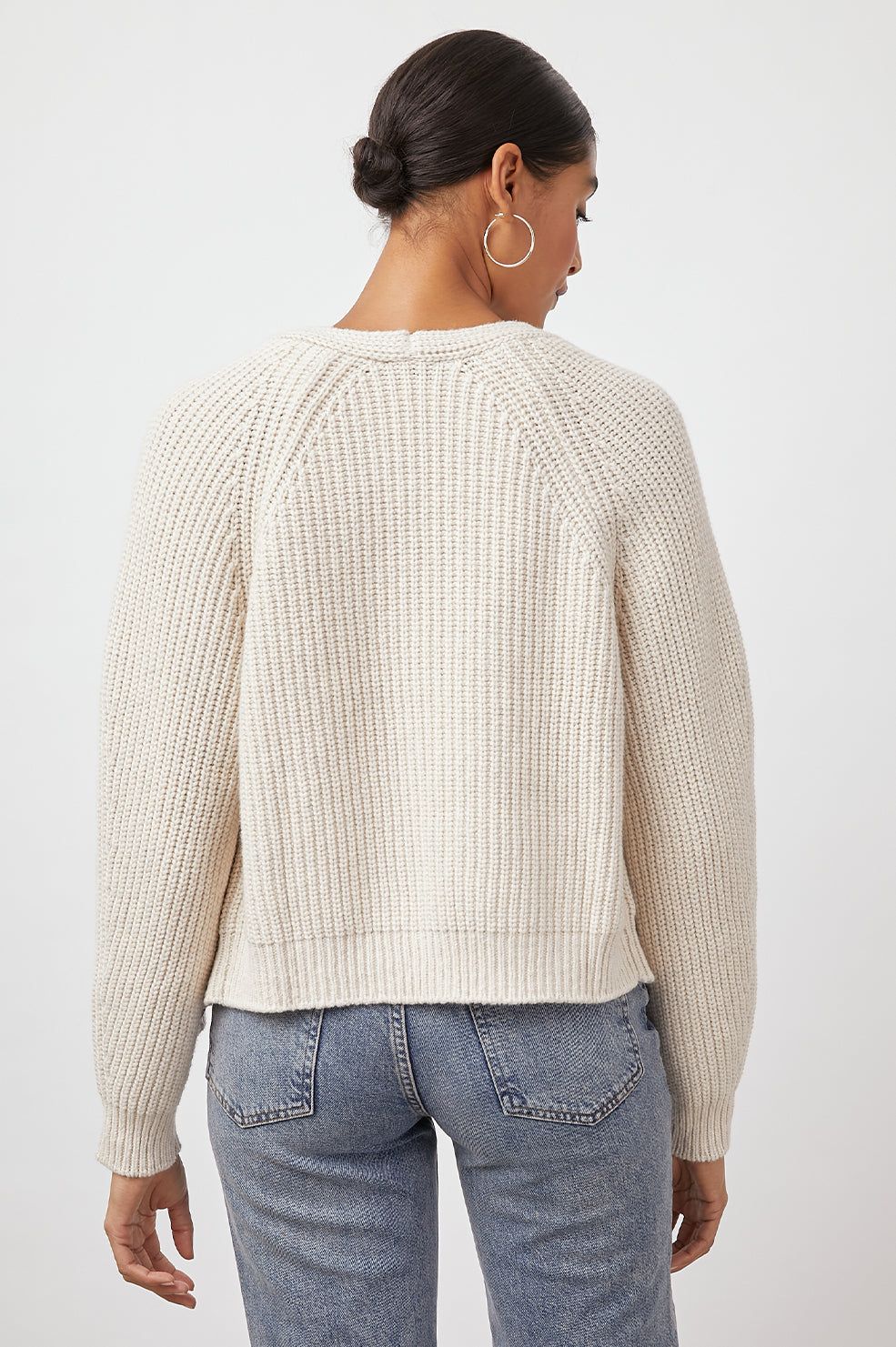 JOSIE CARDIGAN - HEATHER TAUPE sold by Rails product image thumbnail 5