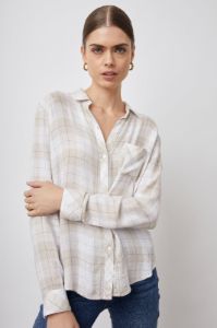 HUNTER SHIRT - WHITE ALMOND sold by Rails