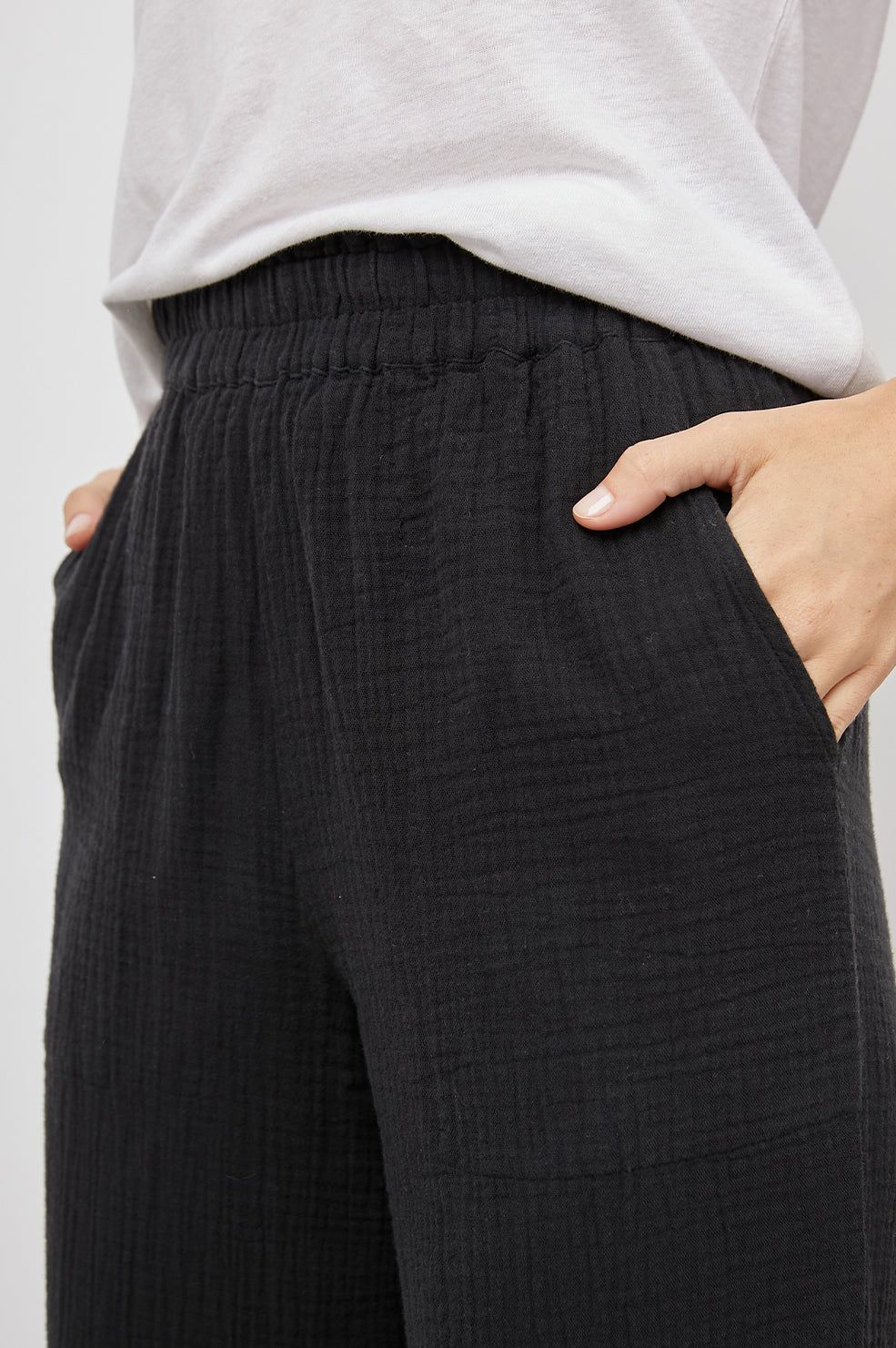 LEON PANT - BLACK sold by Rails product image thumbnail 2