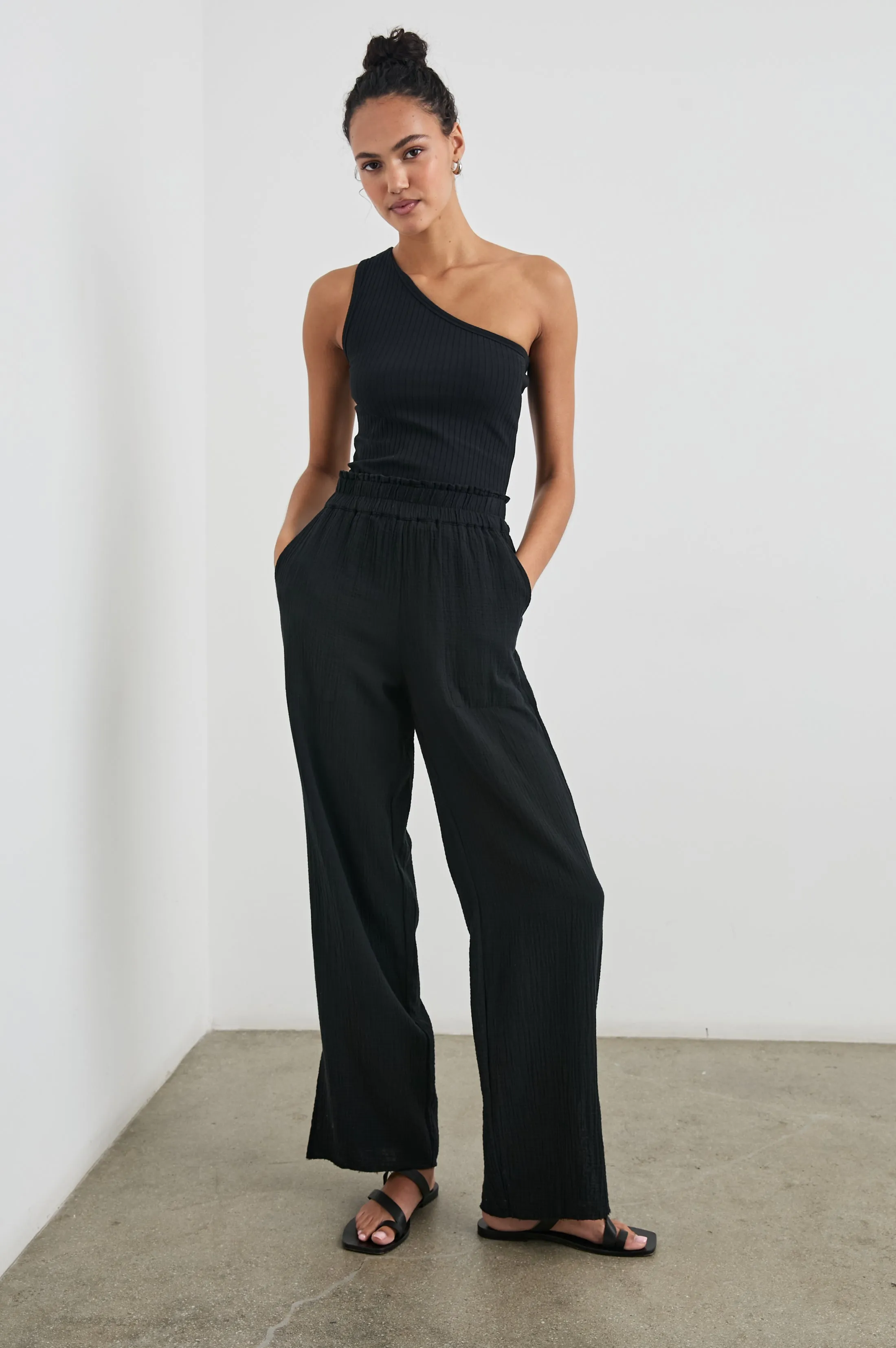 LEON PANT - BLACK sold by Rails product image thumbnail 3