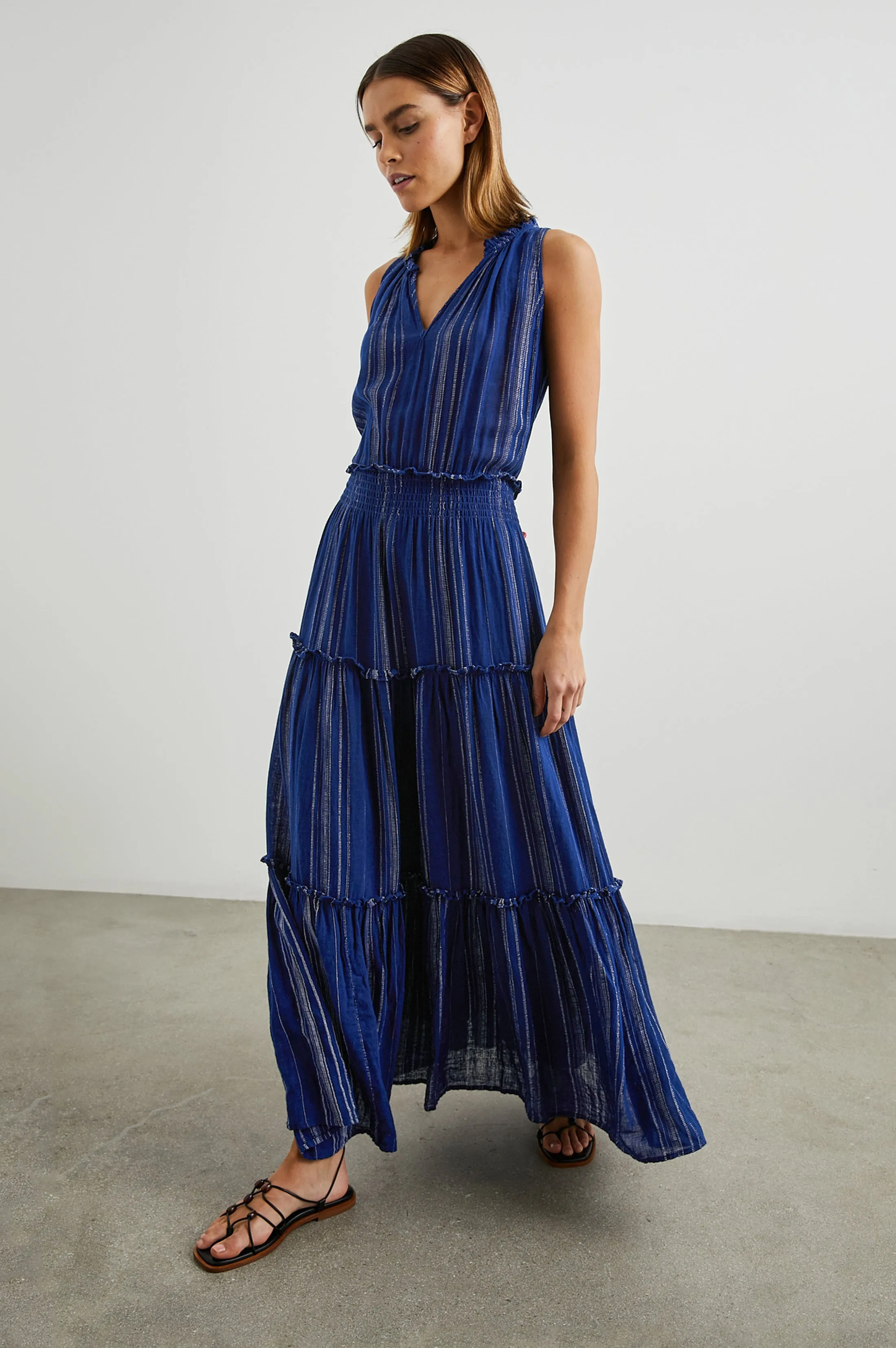 LOULOU DRESS - NOJA STRIPE sold by Rails product image thumbnail 4
