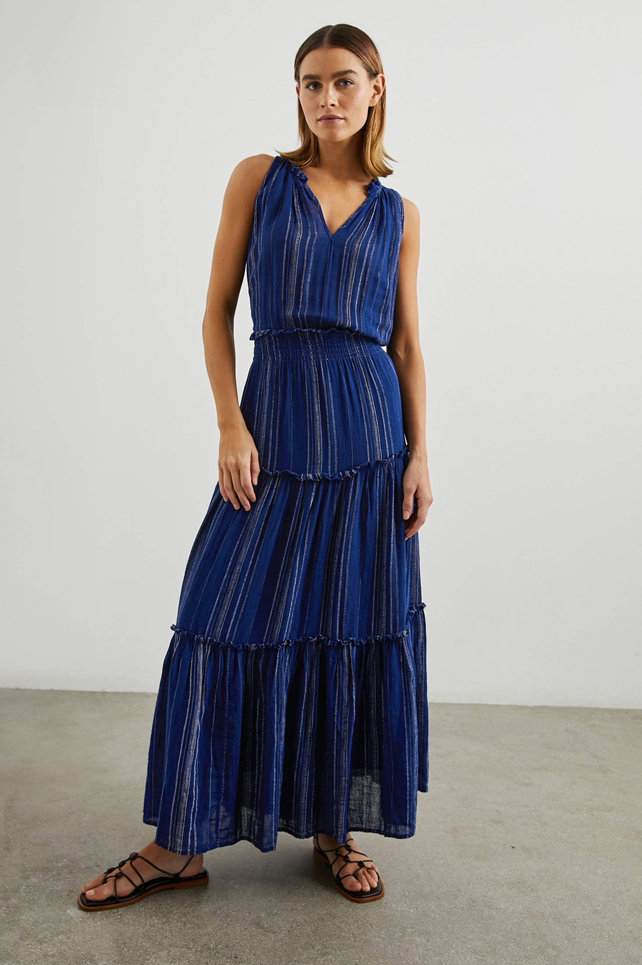 LOULOU DRESS - NOJA STRIPE sold by Rails