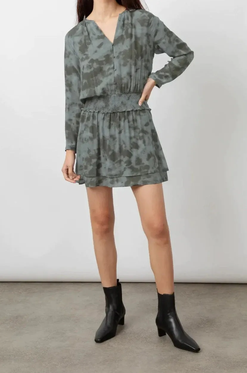 JASMINE DRESS - SLATE TIE DYE sold by Rails
