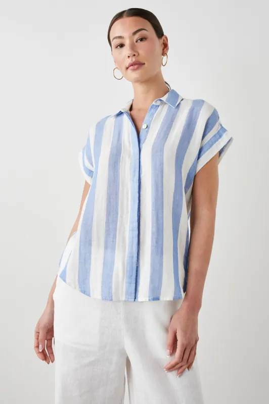 JAMIE SHIRT - FERMO STRIPE sold by Rails