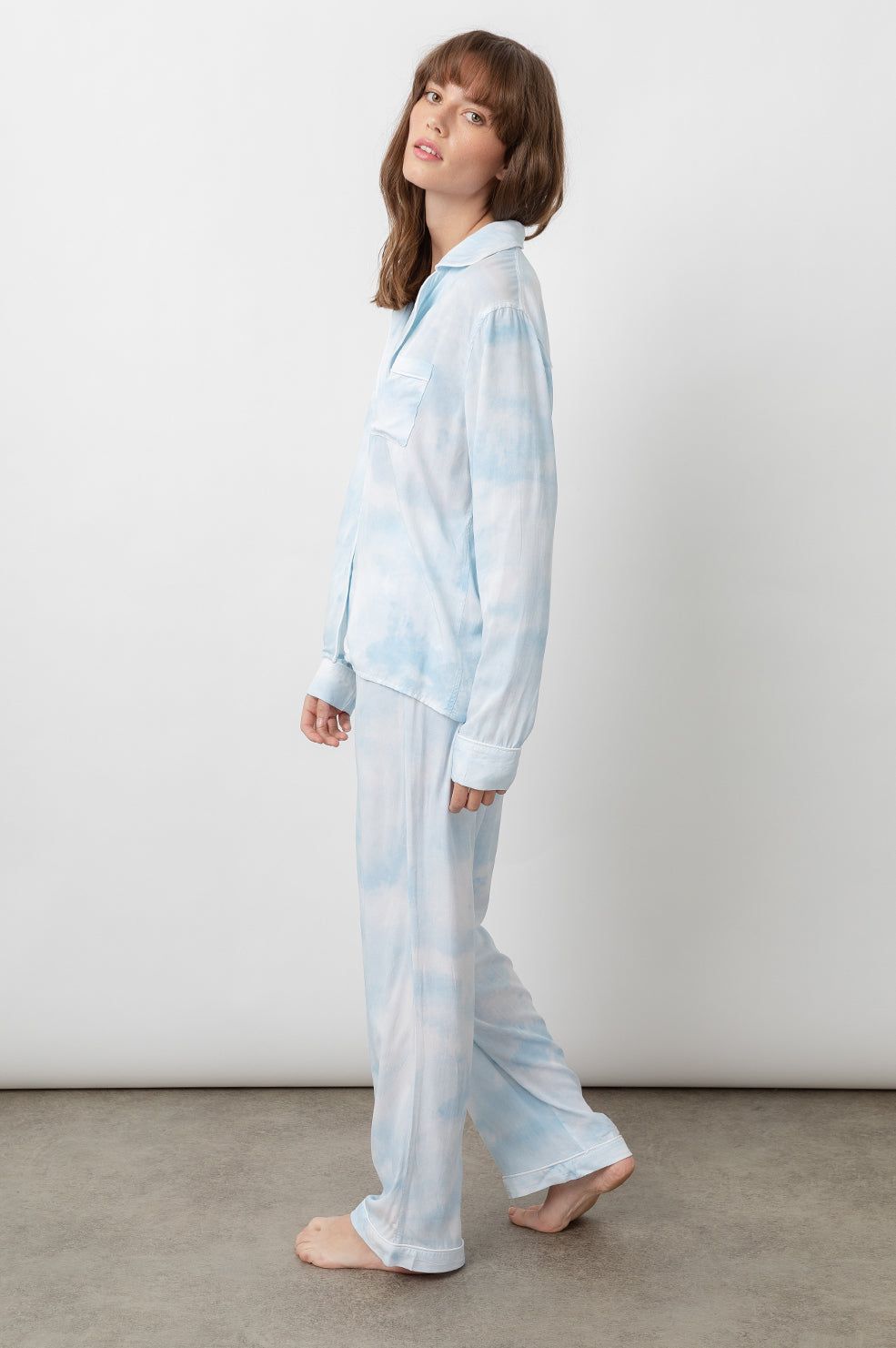 CLARA PAJAMA SET - CLOUDY sold by Rails product image thumbnail 4