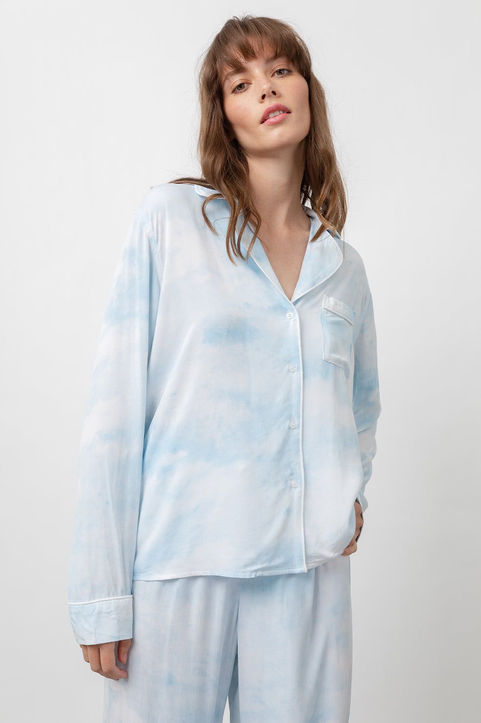 CLARA PAJAMA SET - CLOUDY sold by Rails product image thumbnail 3