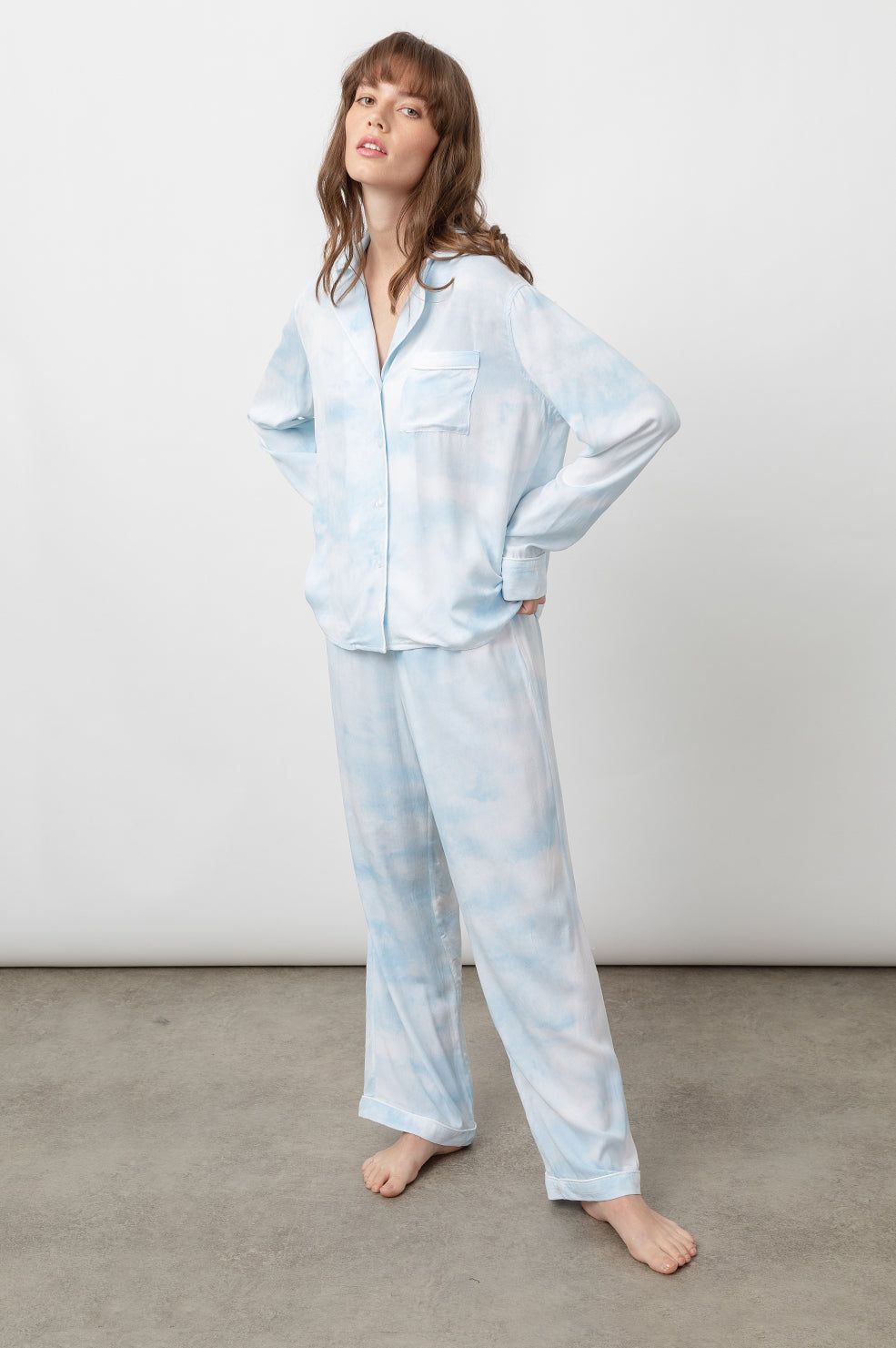 CLARA PAJAMA SET - CLOUDY sold by Rails
