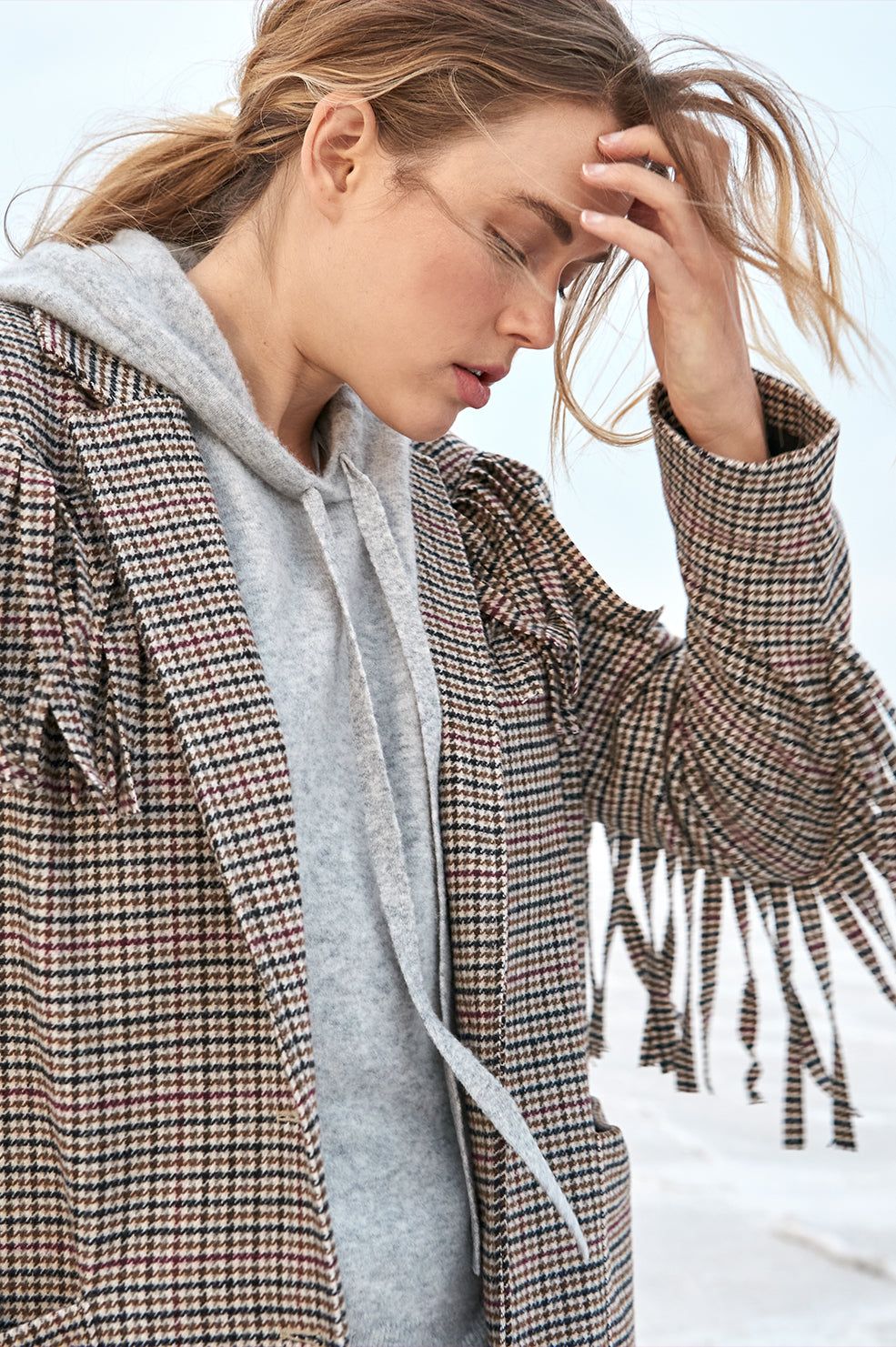 ASTER SWEATER - HEATHER GREY sold by Rails product image thumbnail 2