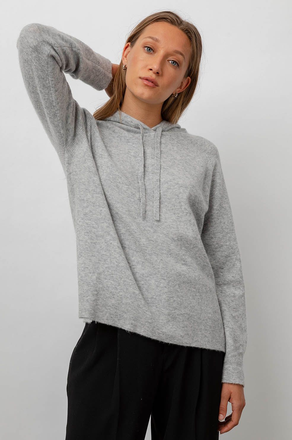 ASTER SWEATER - HEATHER GREY sold by Rails product image thumbnail 4