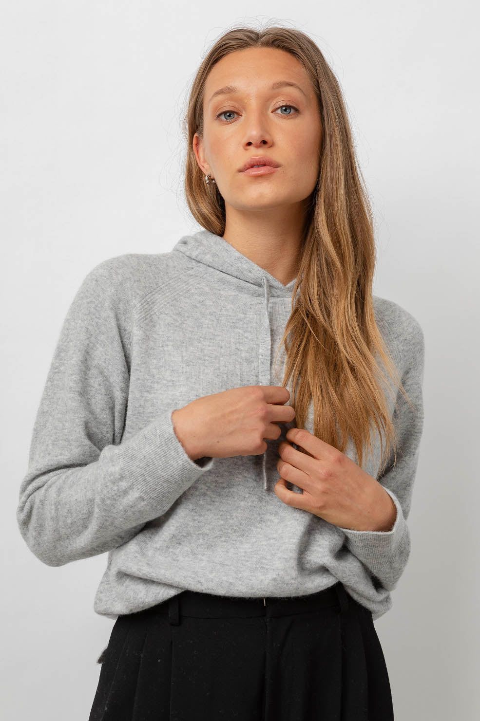 ASTER SWEATER - HEATHER GREY sold by Rails