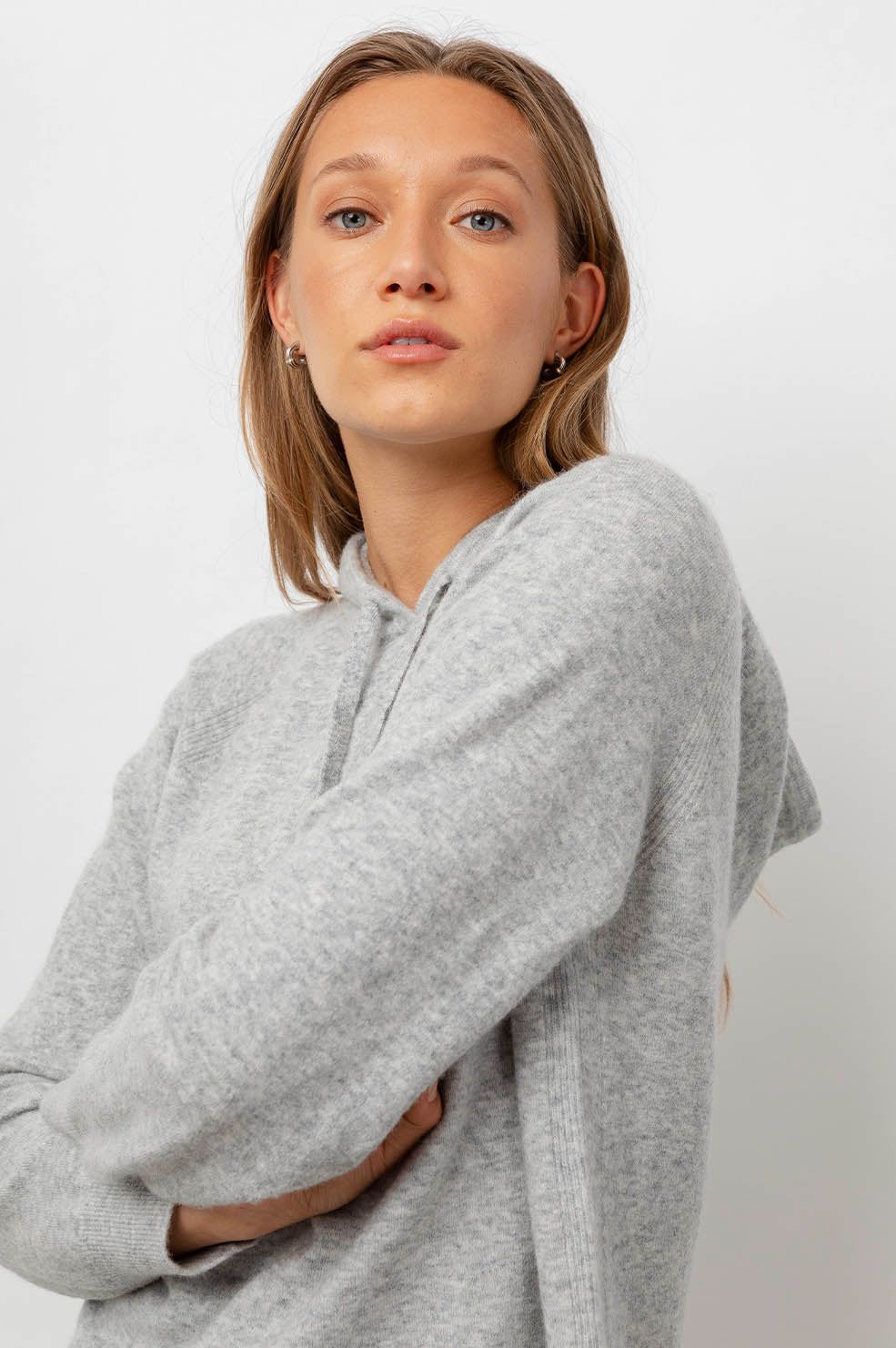 ASTER SWEATER - HEATHER GREY sold by Rails product image thumbnail 3