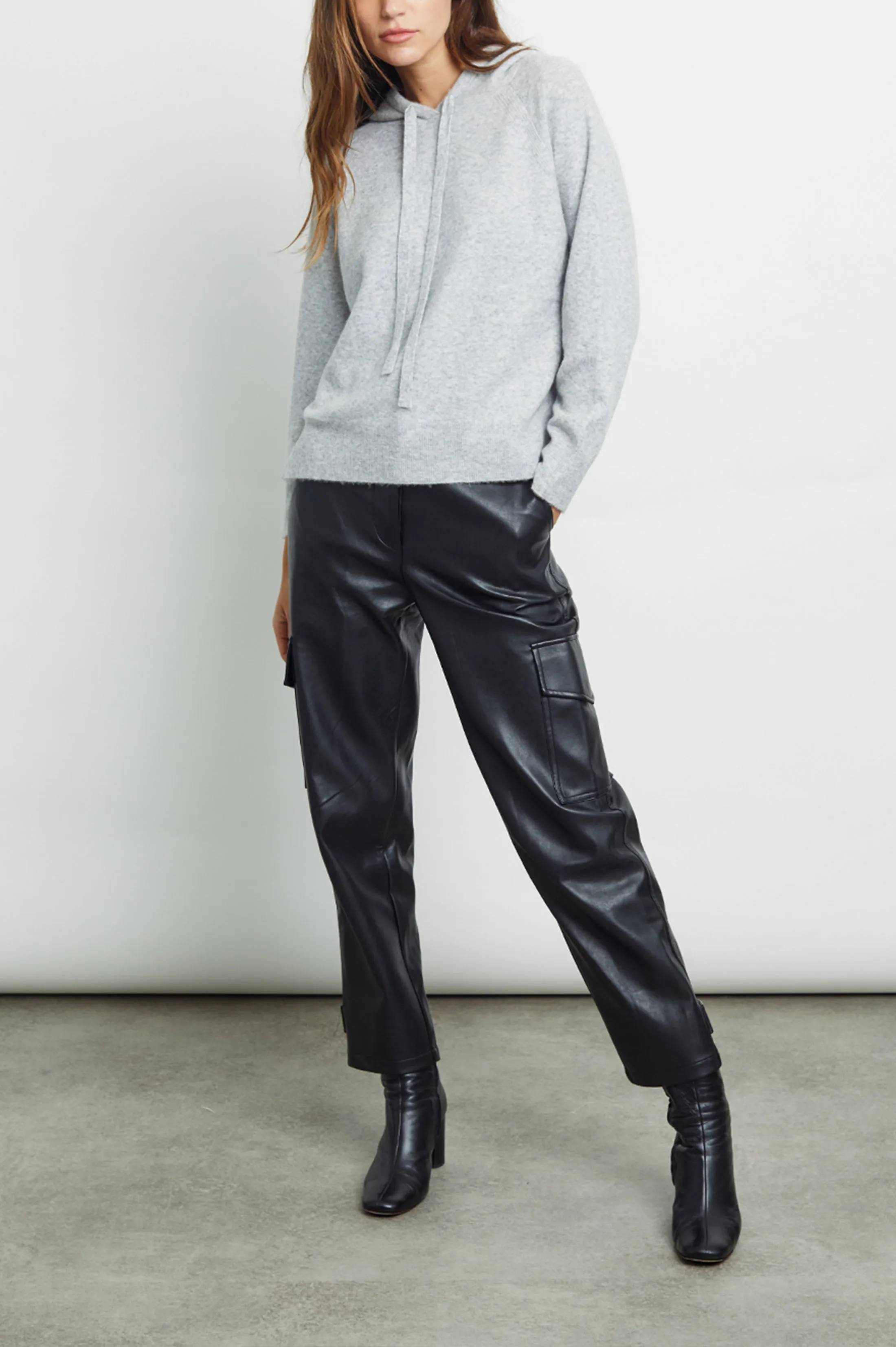 ASTER SWEATER - HEATHER GREY sold by Rails product image thumbnail 3