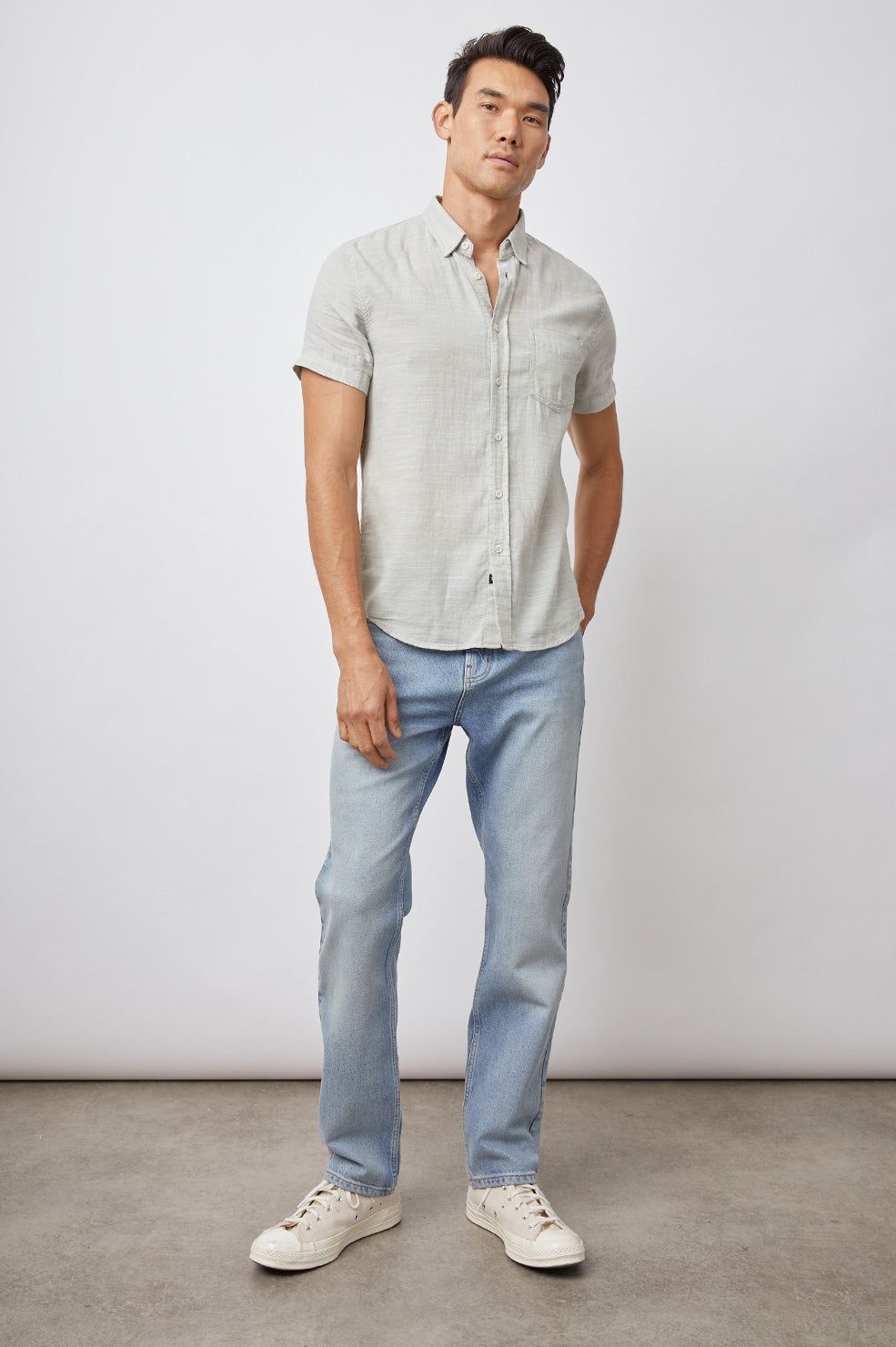 FAIRFAX SHIRT - SAGE sold by Rails product image thumbnail 4