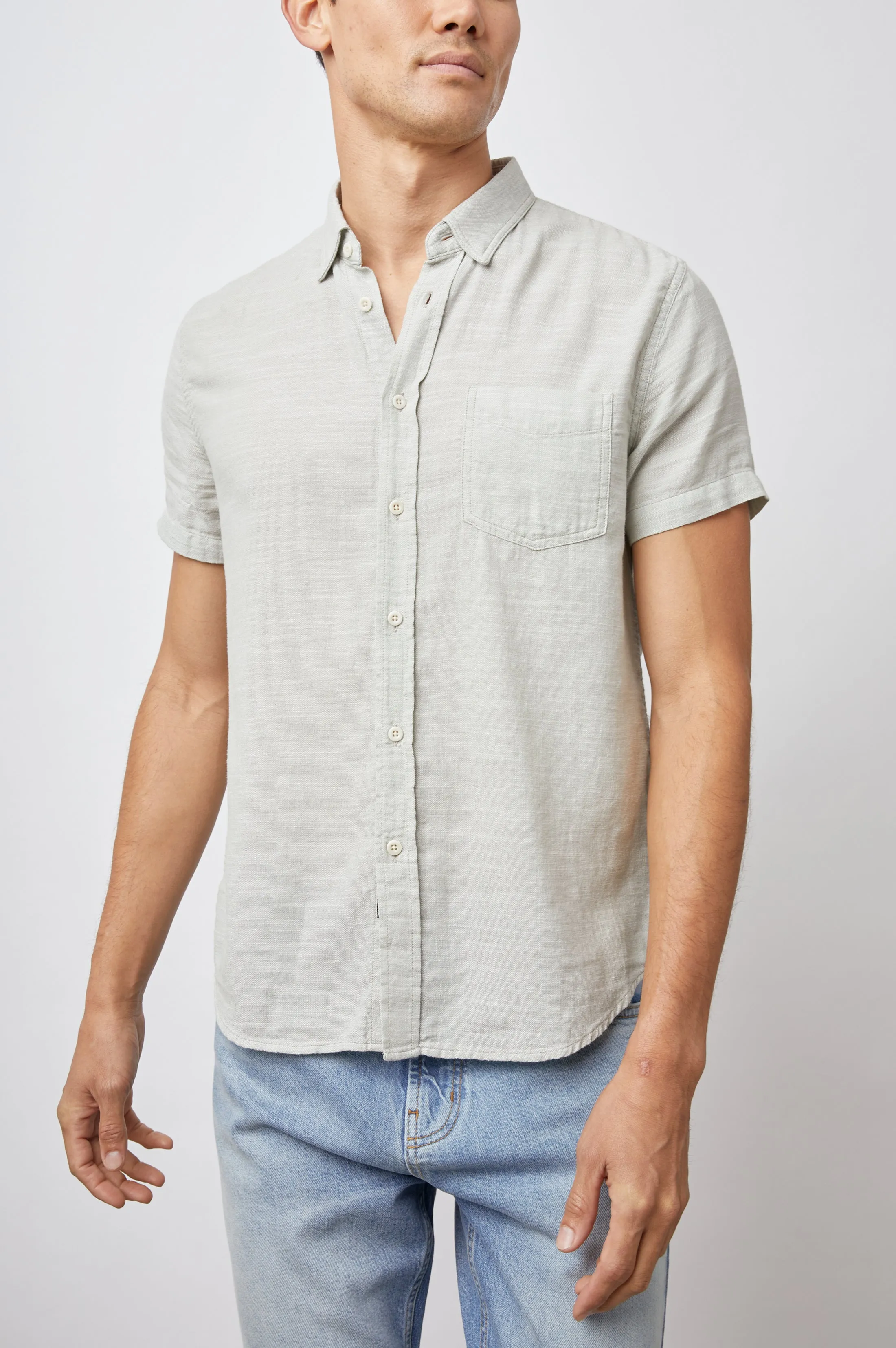 FAIRFAX SHIRT - SAGE sold by Rails product image thumbnail 2