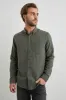 RUNSON SHIRT - HUNTER GREEN sold by Rails