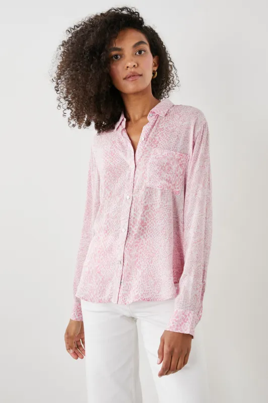 JOSEPHINE SHIRT - PINK BOA sold by Rails