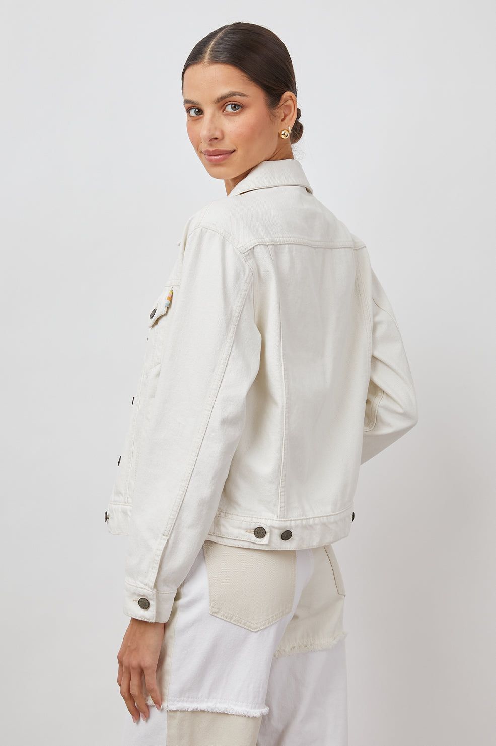 MULHOLLAND JACKET - ECRU sold by Rails product image thumbnail 5