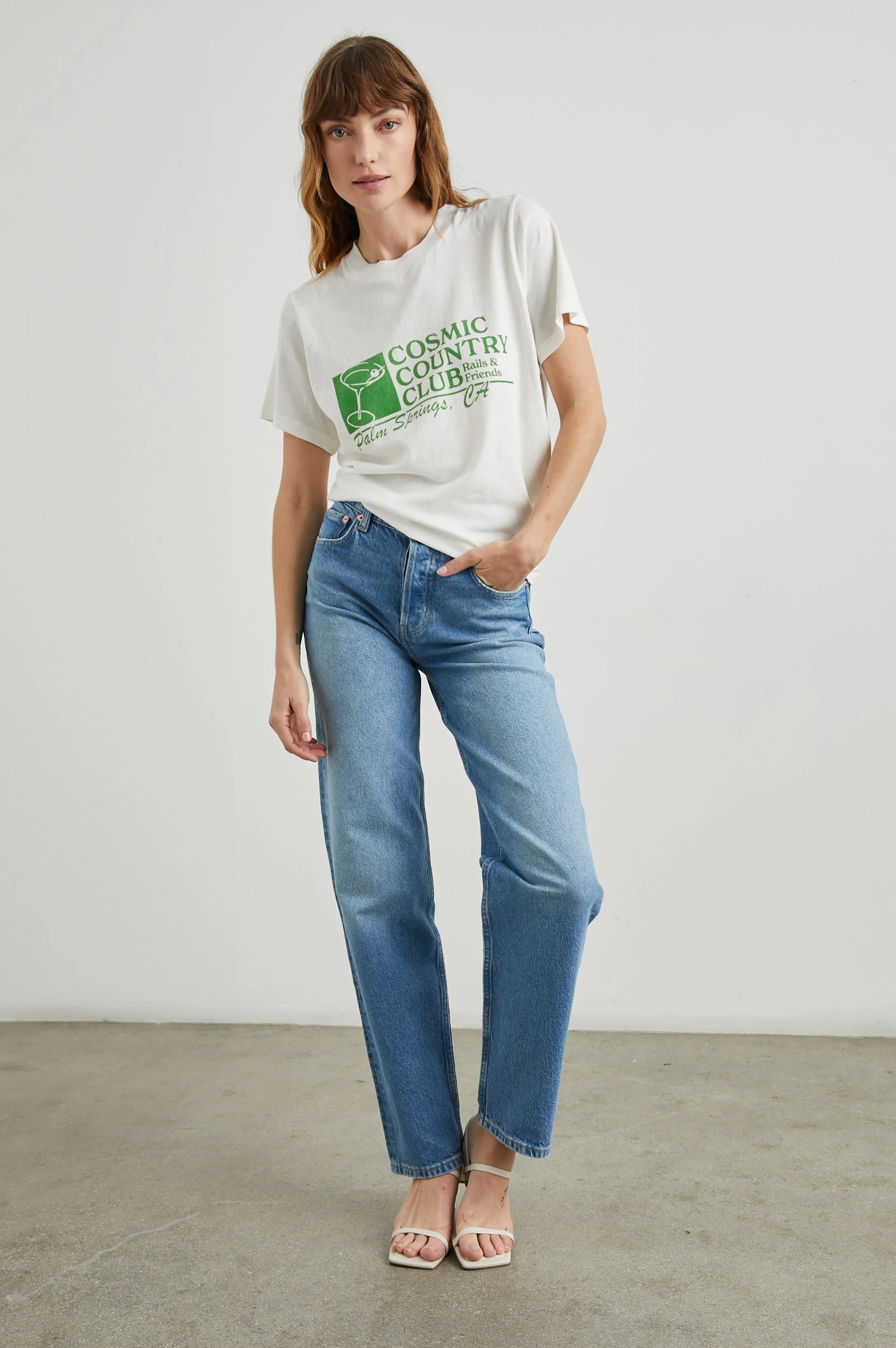 BOYFRIEND T-SHIRT - COSMIC COUNTRY CLUB sold by Rails product image thumbnail 3