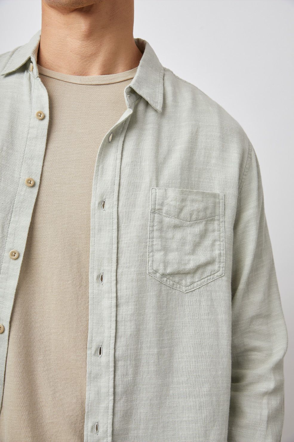 WYATT SHIRT - SAGE sold by Rails product image thumbnail 2