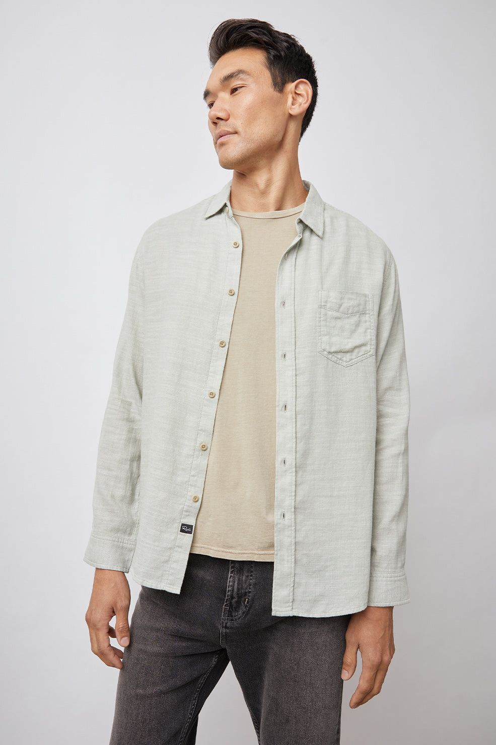 WYATT SHIRT - SAGE sold by Rails product image thumbnail 3
