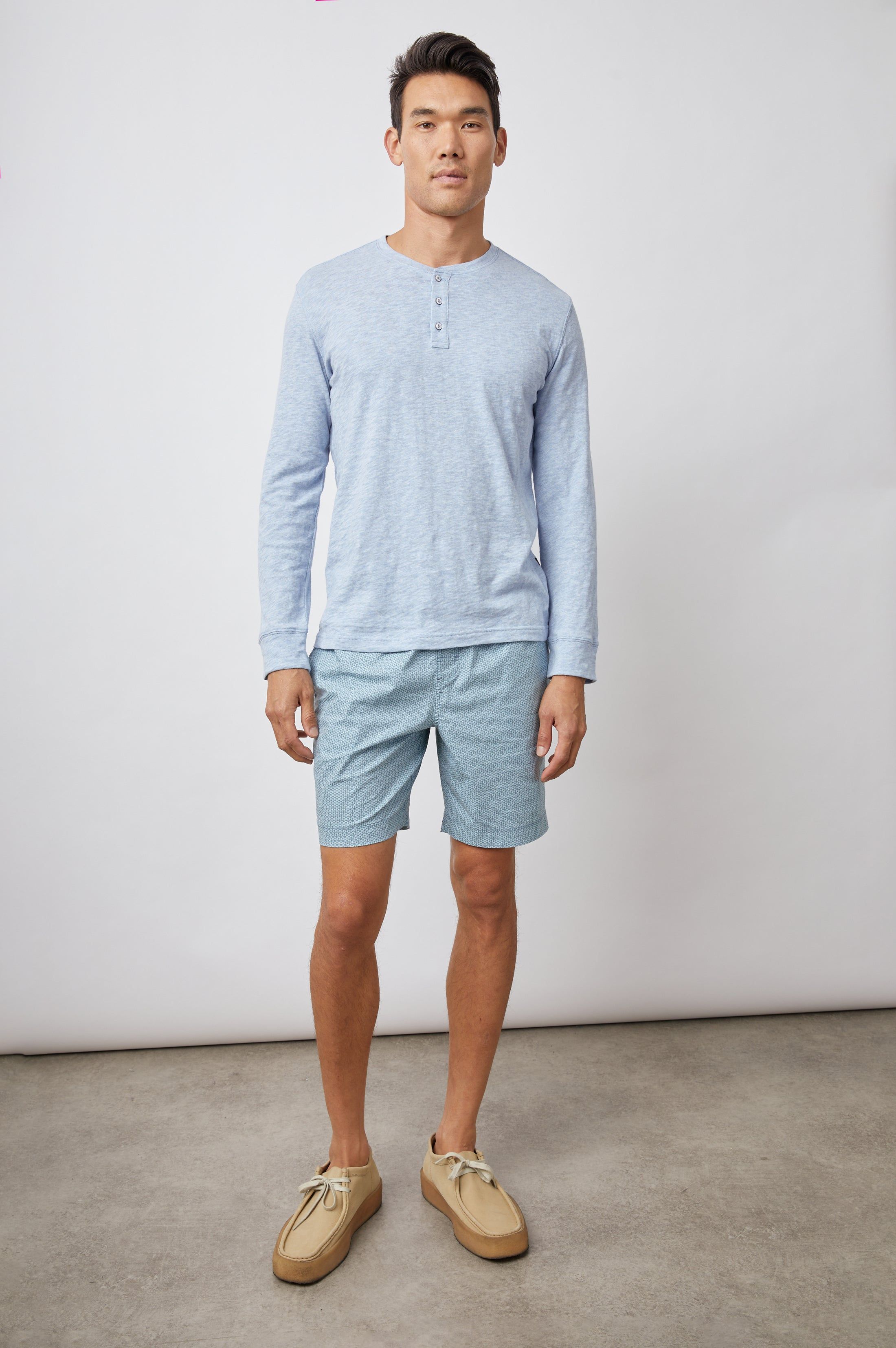 KIAN SWIM SHORT - FRESCO PRINT NAVY INDIGO sold by Rails product image thumbnail 3