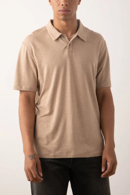 LEVANT POLO SHIRT - BULGUR sold by Rails
