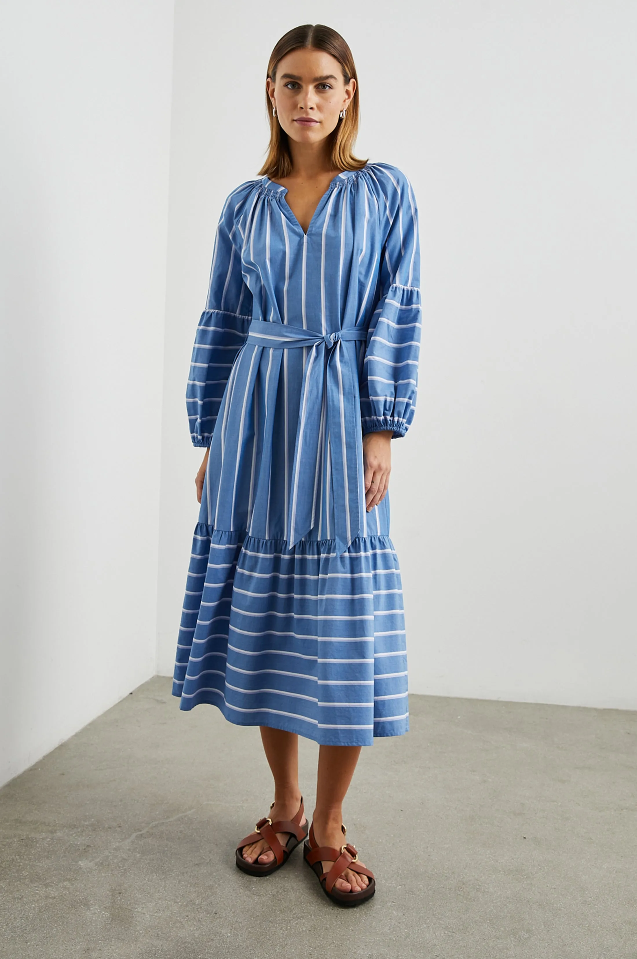 VITTORIA DRESS - BOIRO STRIPE sold by Rails product image thumbnail 3