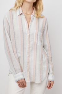 CHARLI SHIRT - BIARRITZ MULTI STRIPE sold by Rails