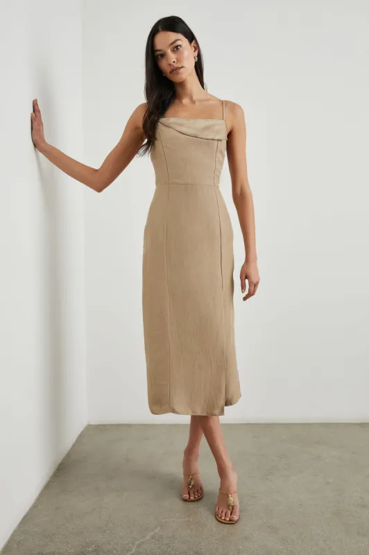 ELLASANDRA DRESS - SAFARI sold by Rails