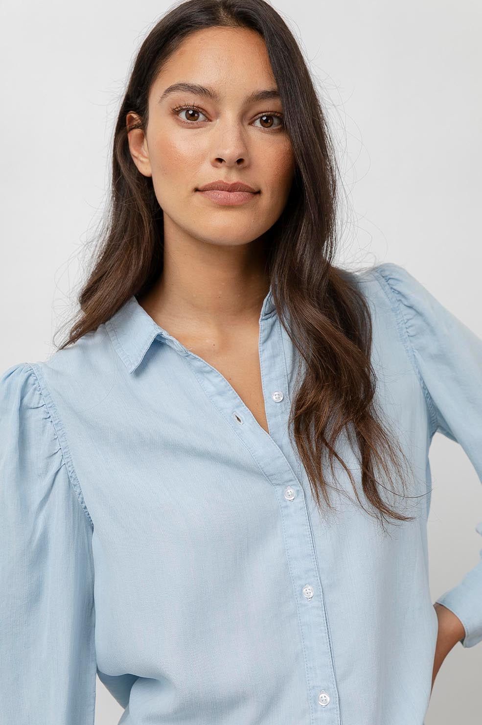 ANGELICA SHIRT - LIGHT VINTAGE sold by Rails product image thumbnail 2