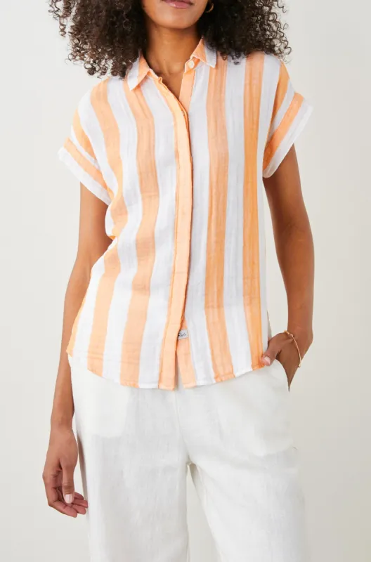 JAMIE SHIRT - ORTONA STRIPE sold by Rails