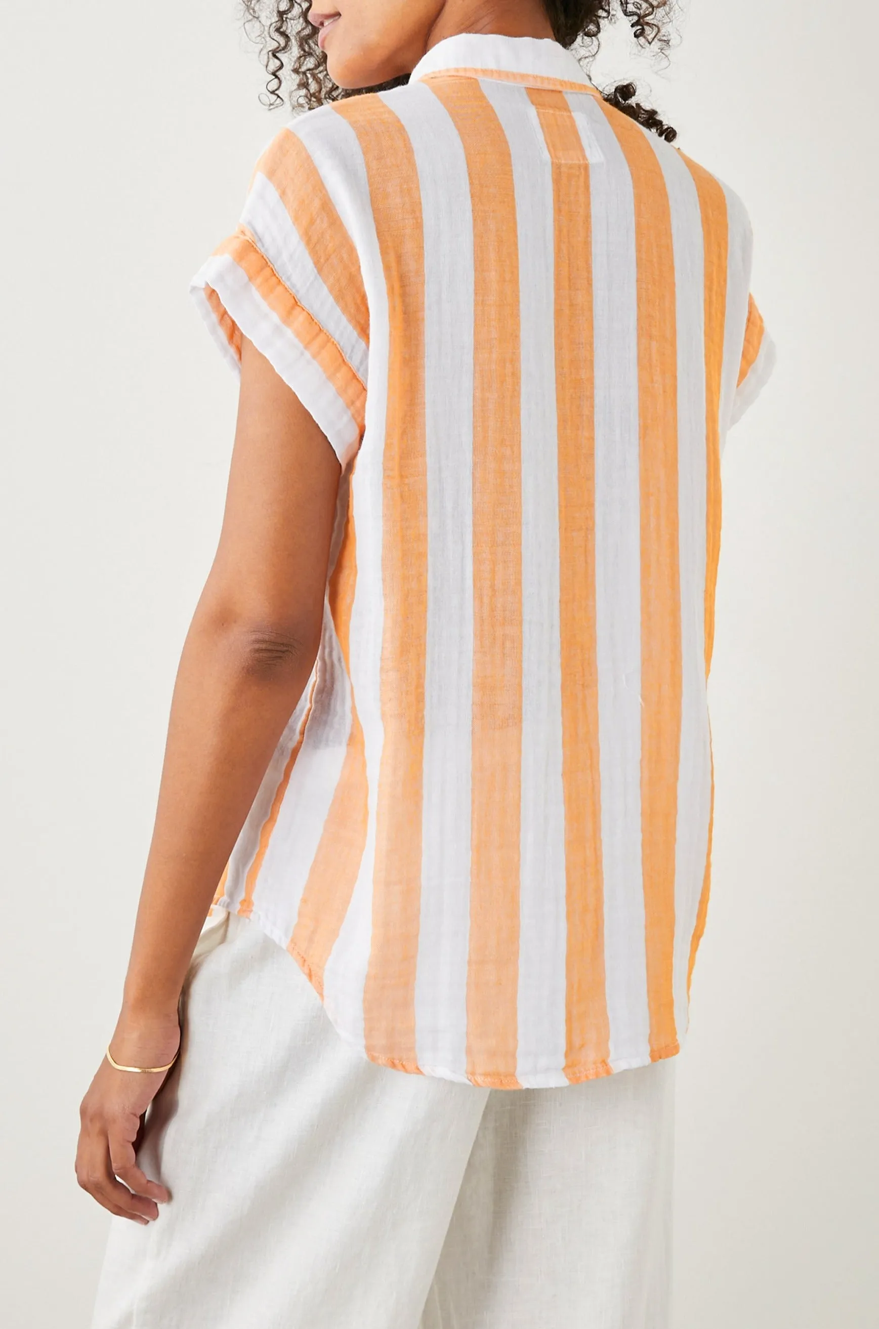 JAMIE SHIRT - ORTONA STRIPE sold by Rails product image thumbnail 4