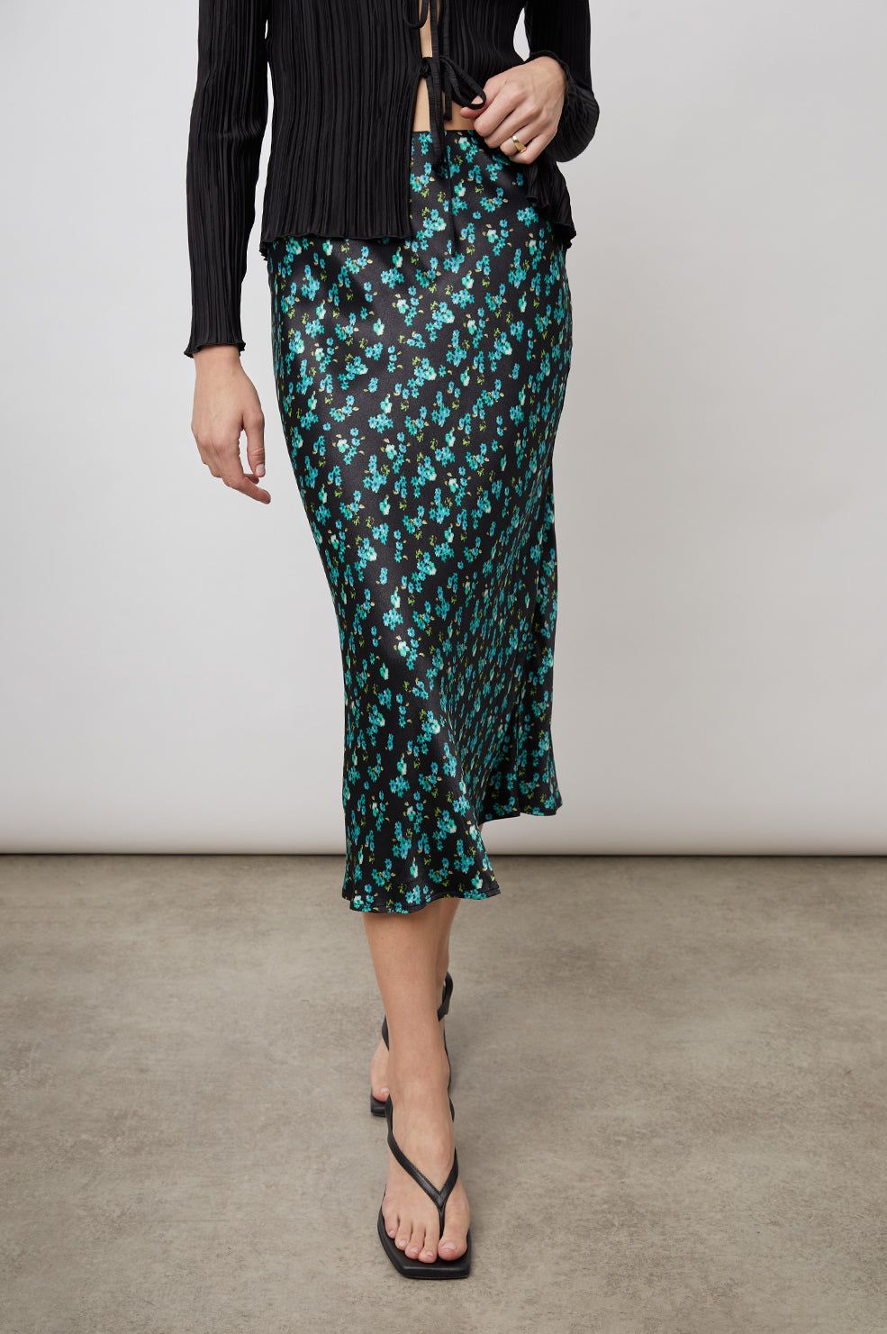 ANYA SKIRT - MINT FLORAL sold by Rails