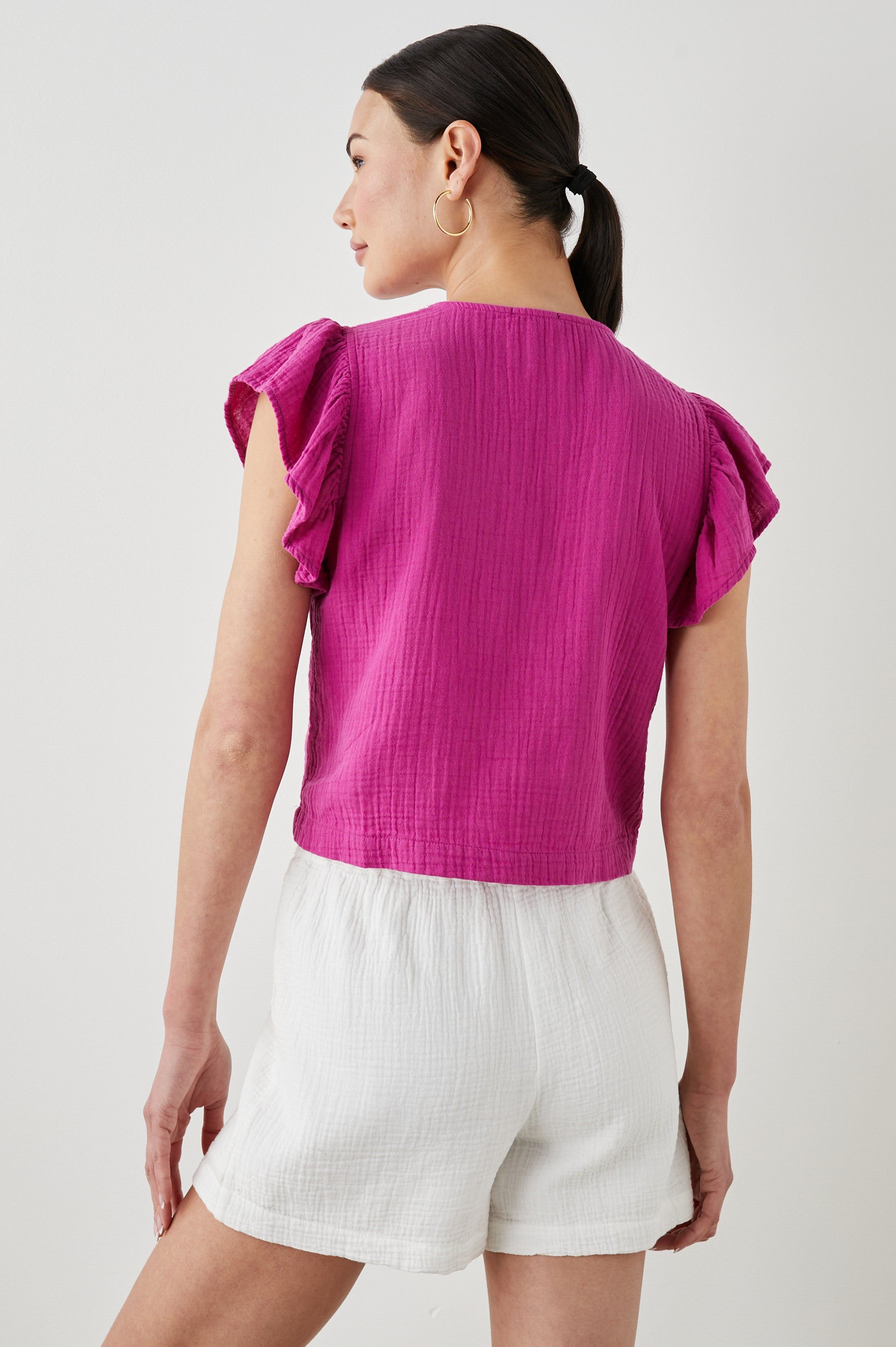 MILEY TOP - BERRY sold by Rails product image thumbnail 5