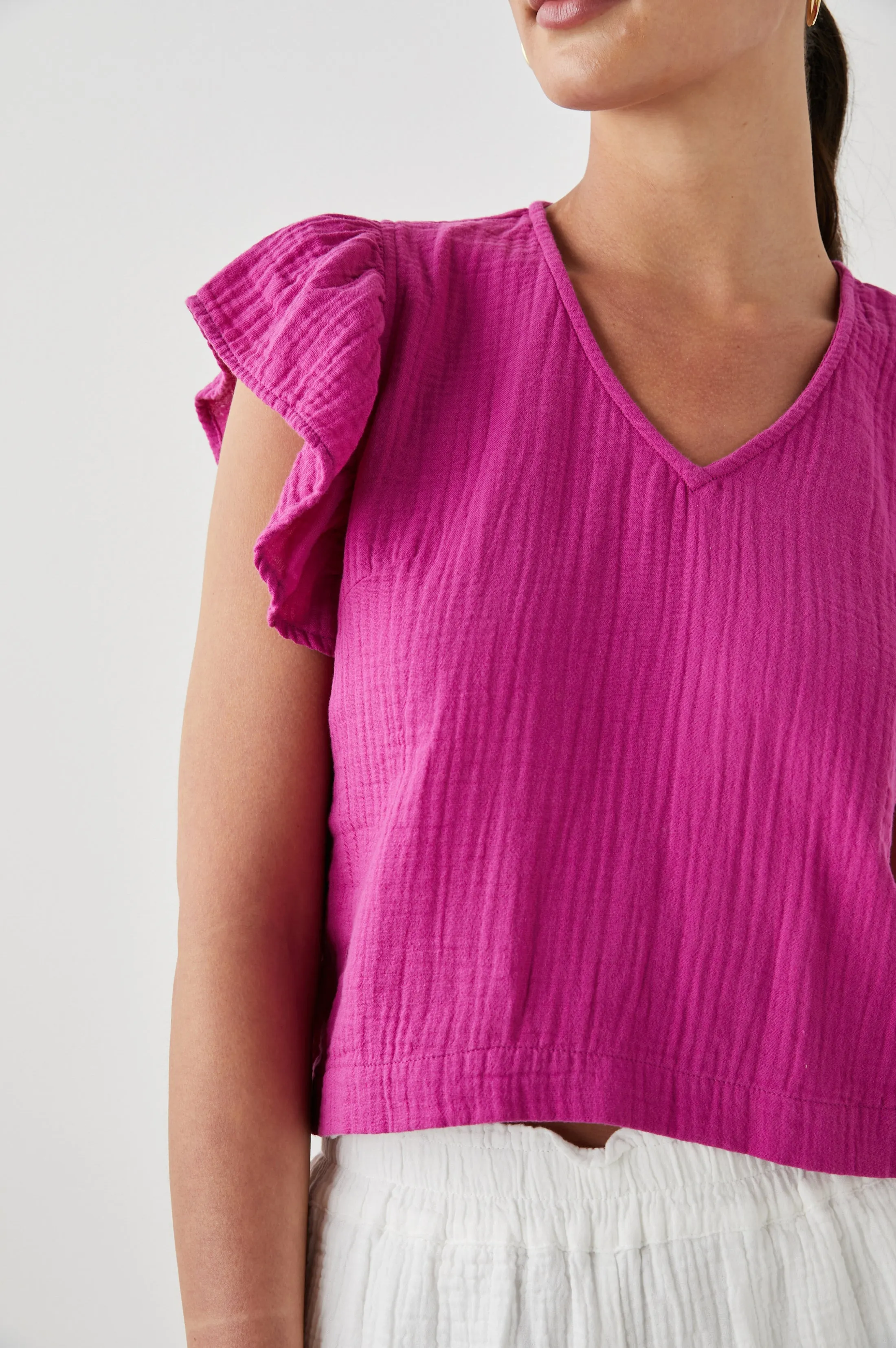 MILEY TOP - BERRY sold by Rails product image thumbnail 2