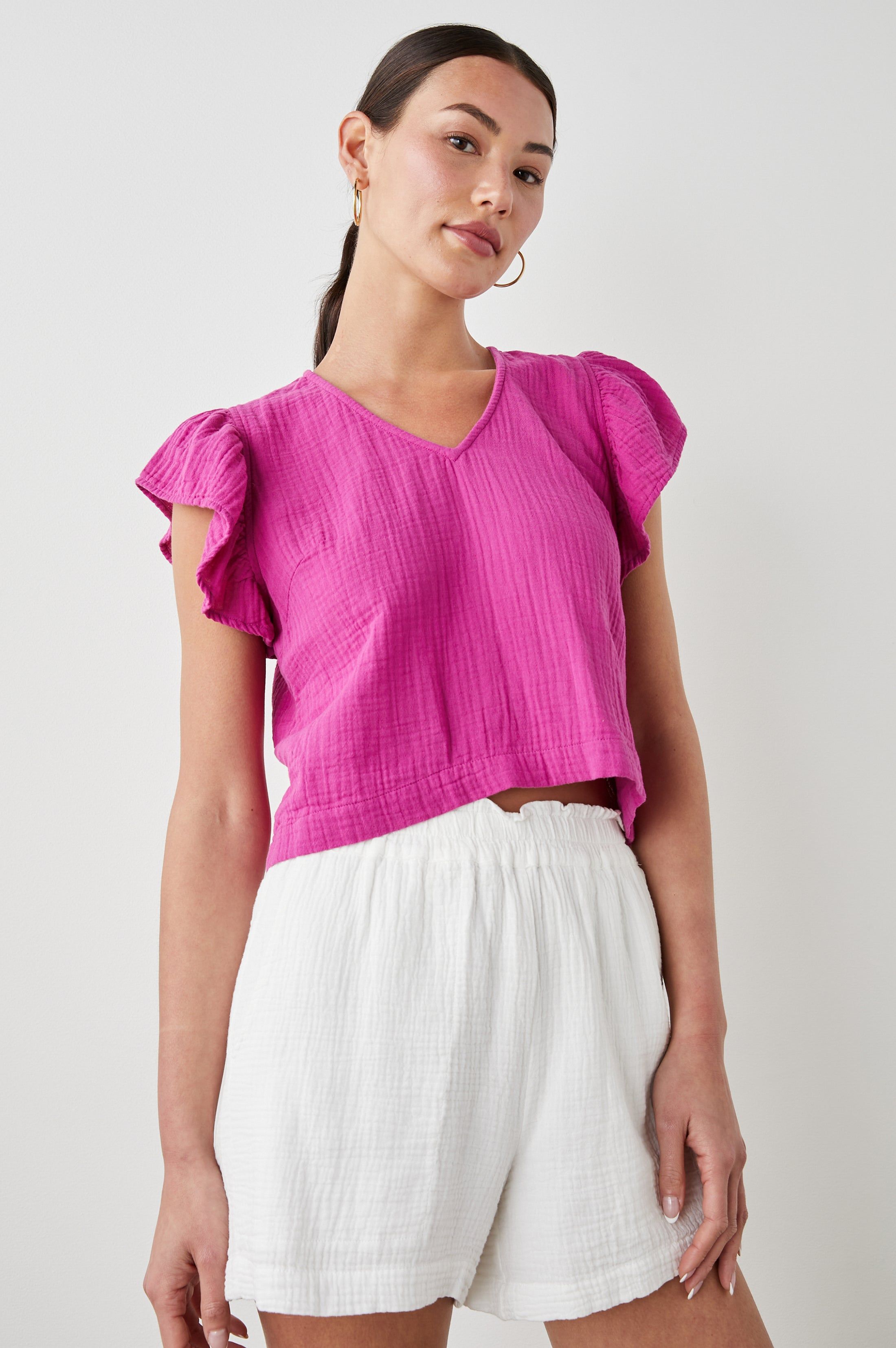 MILEY TOP - BERRY sold by Rails product image thumbnail 4