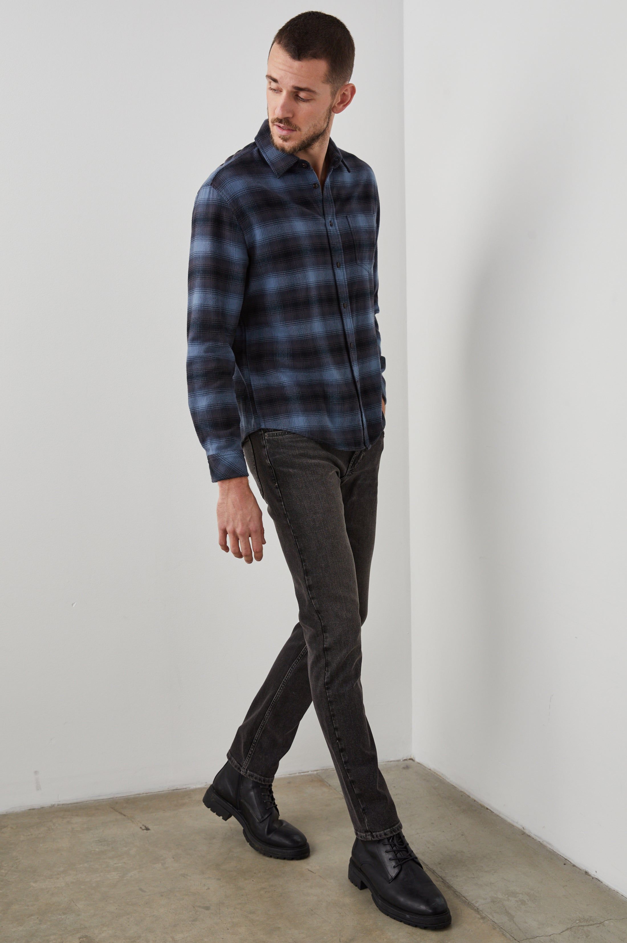 FORREST SHIRT - REFLECTION WRAITH sold by Rails product image thumbnail 4