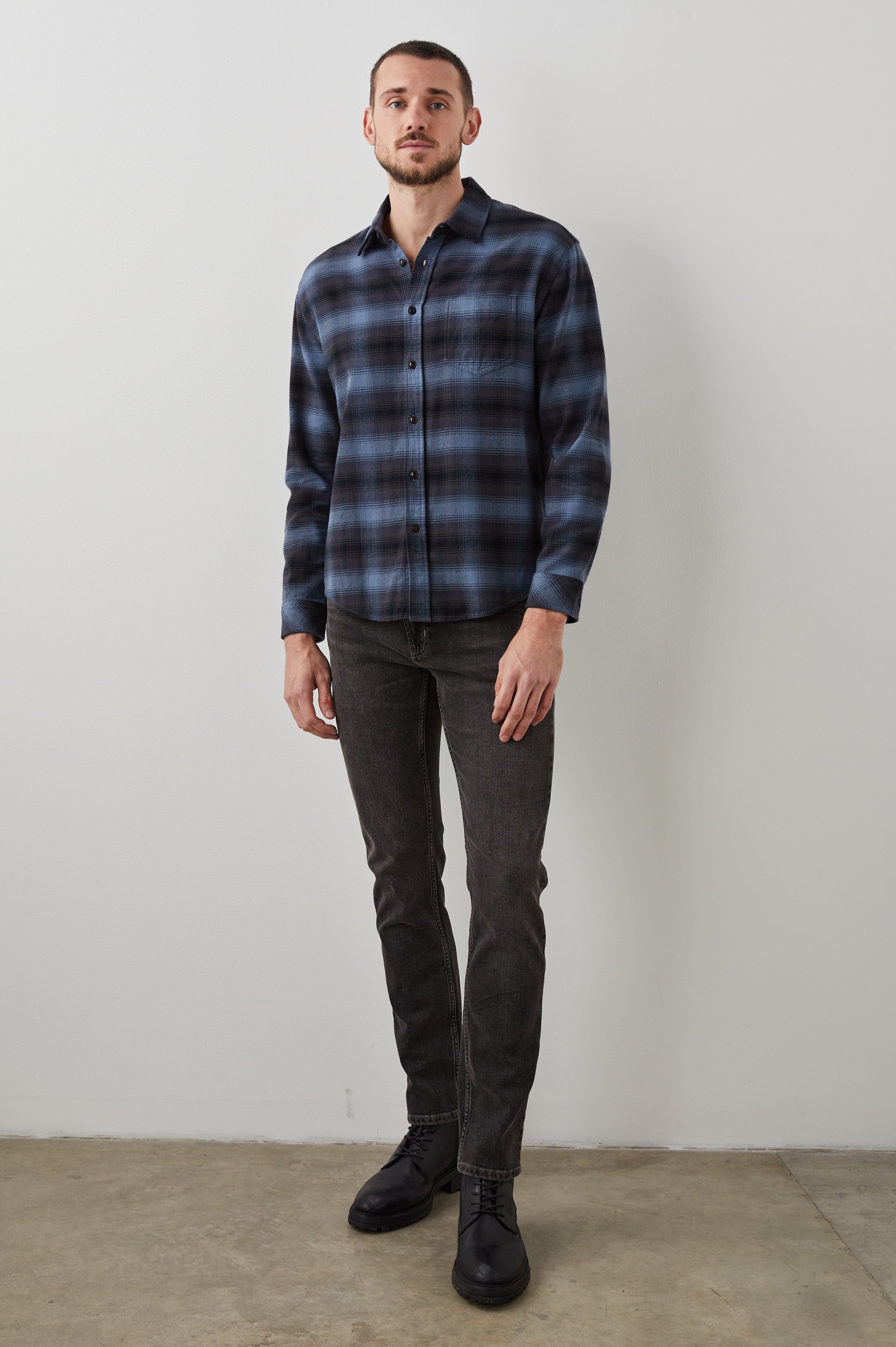 FORREST SHIRT - REFLECTION WRAITH sold by Rails product image thumbnail 3