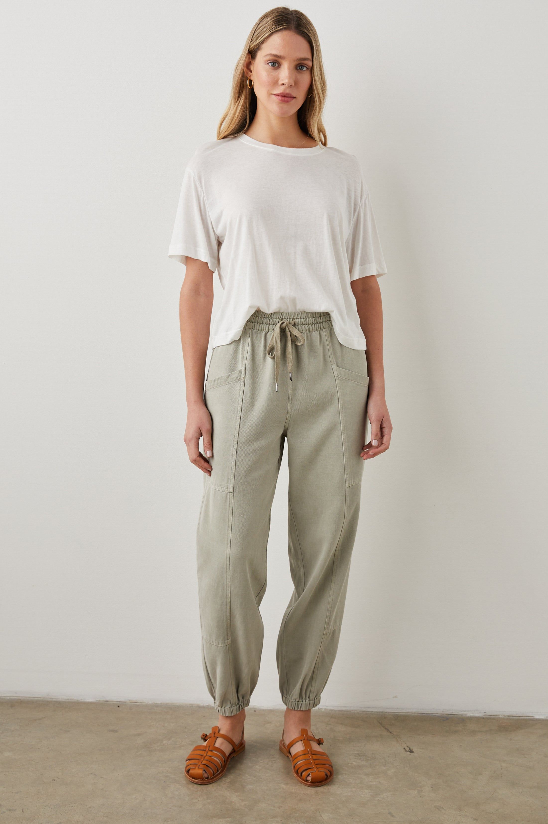 HAVEN PANT - SAGE sold by Rails product image thumbnail 4