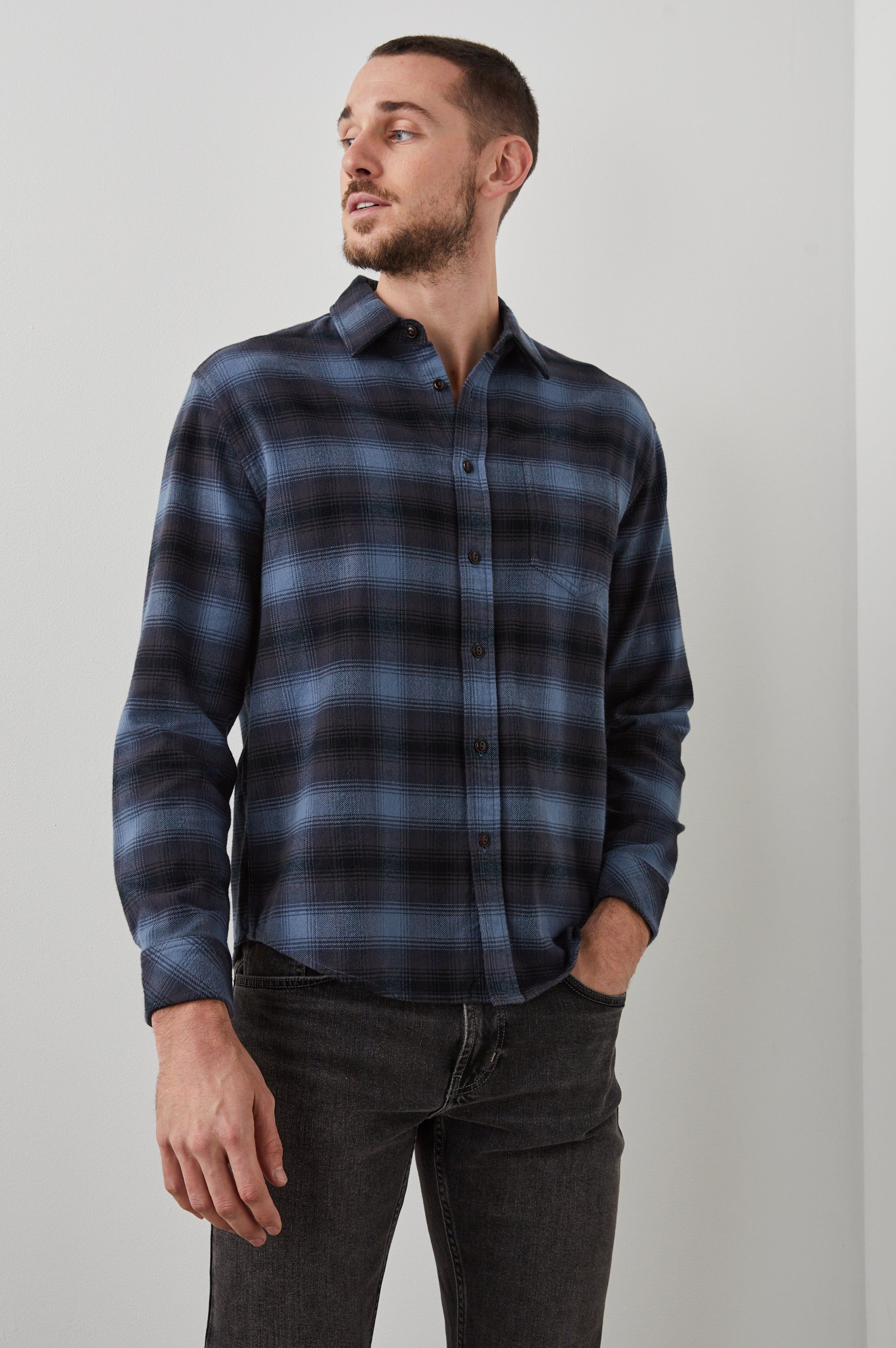 FORREST SHIRT - REFLECTION WRAITH sold by Rails